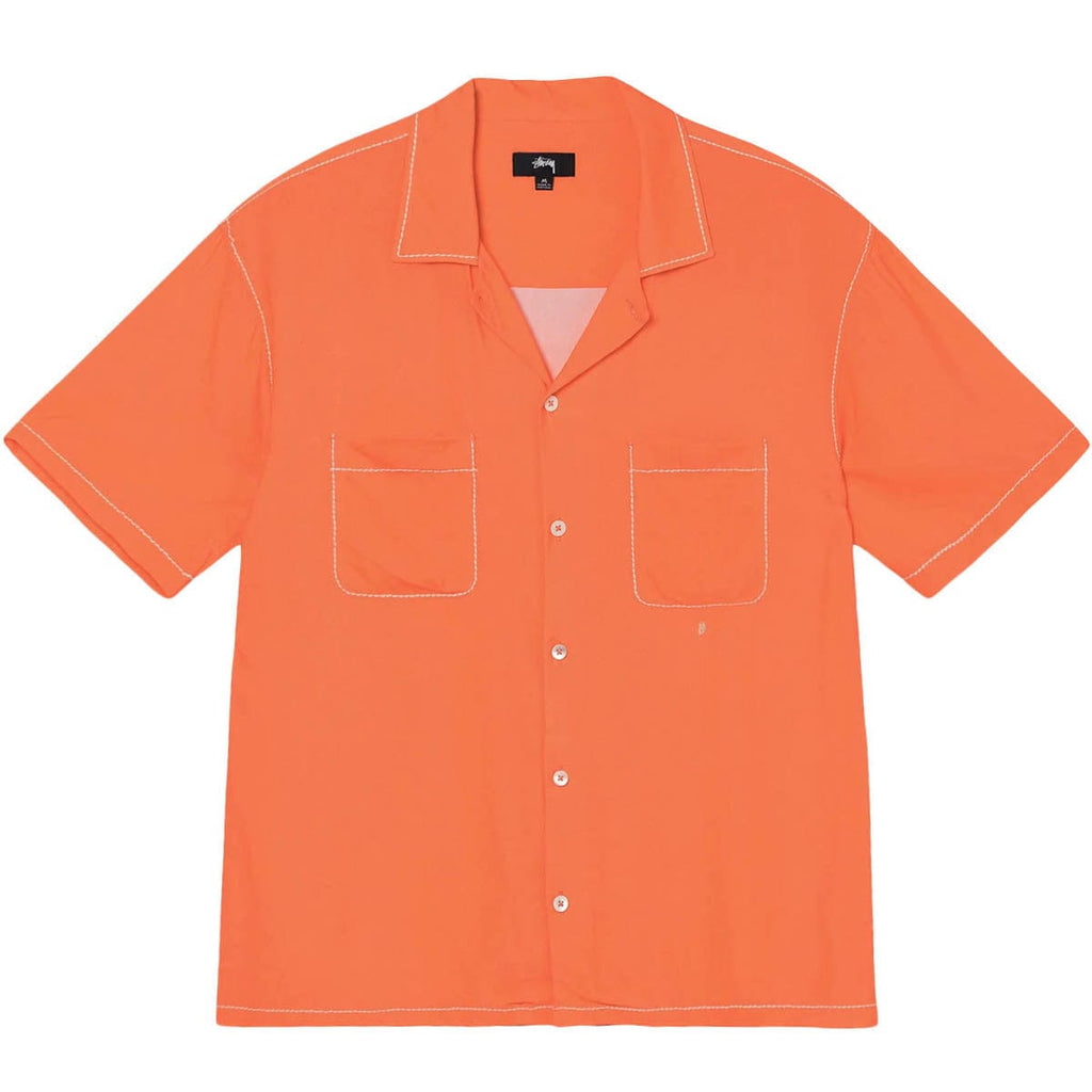 CONTRAST PICK STITCHED SHIRT
