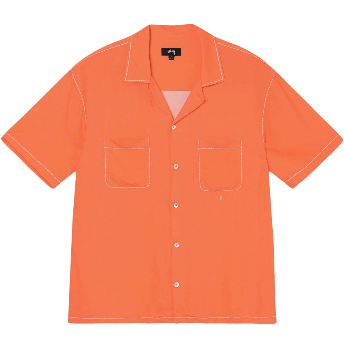 CONTRAST PICK STITCHED SHIRT