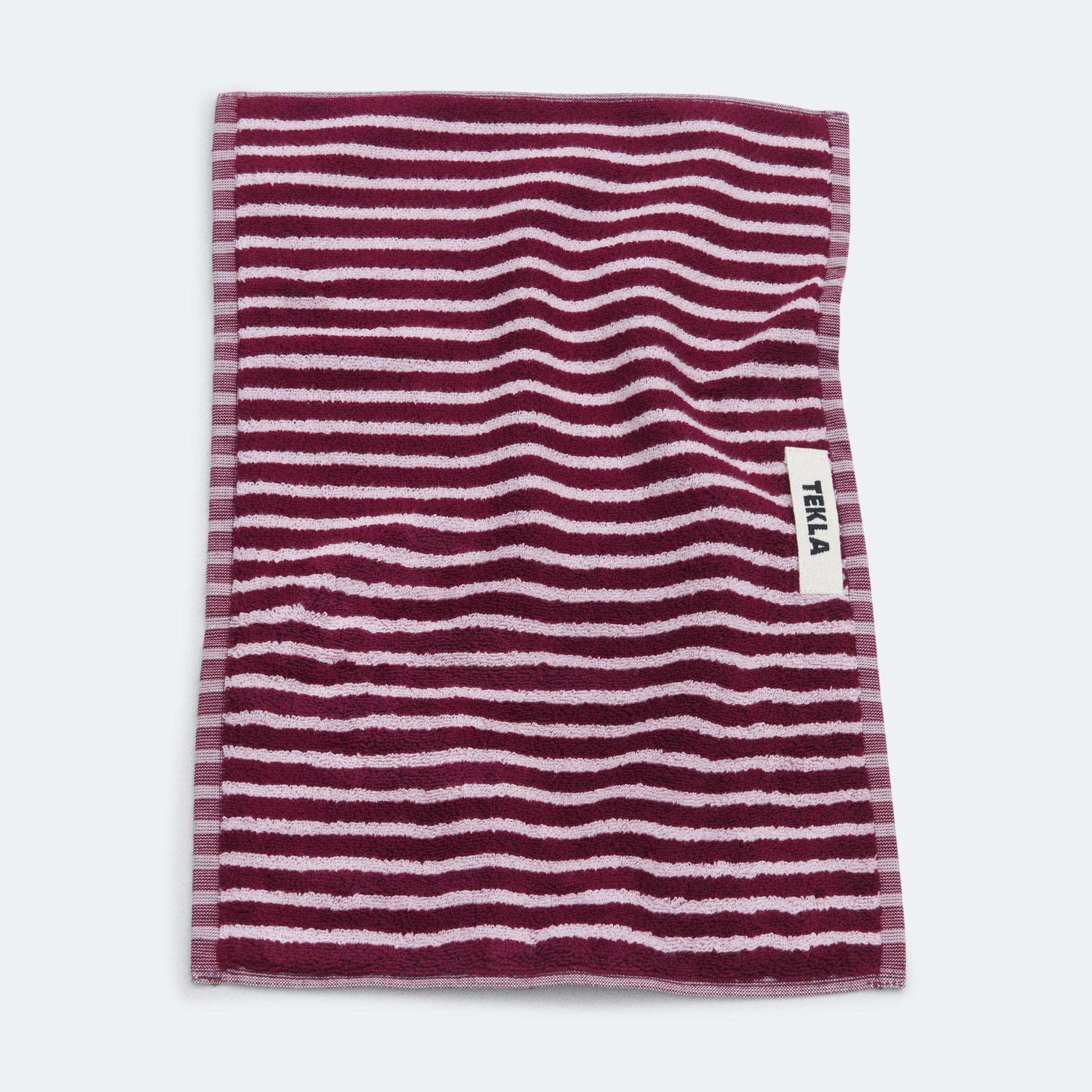 Terry Towel - Red & Rose
