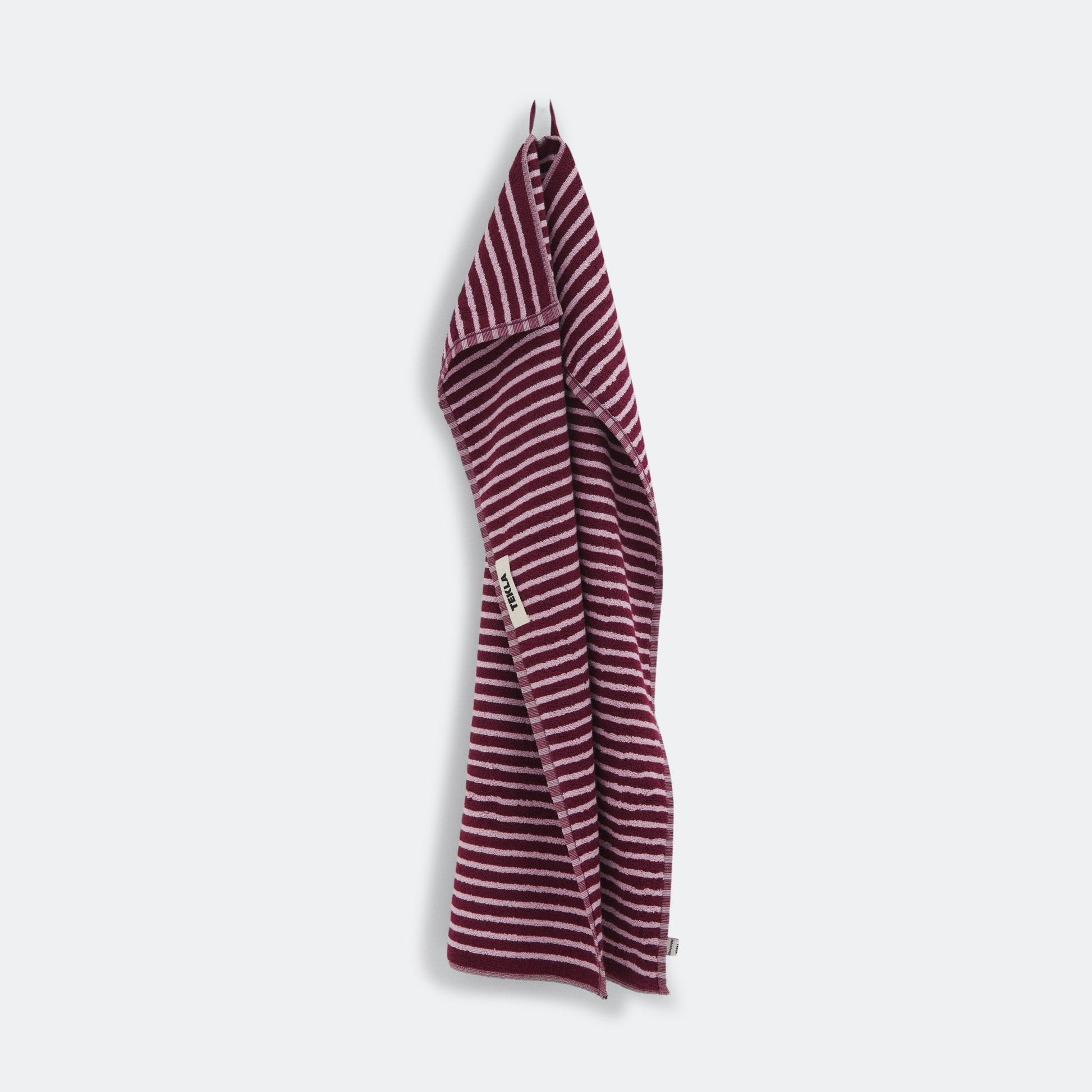 Terry Towel - Red & Rose