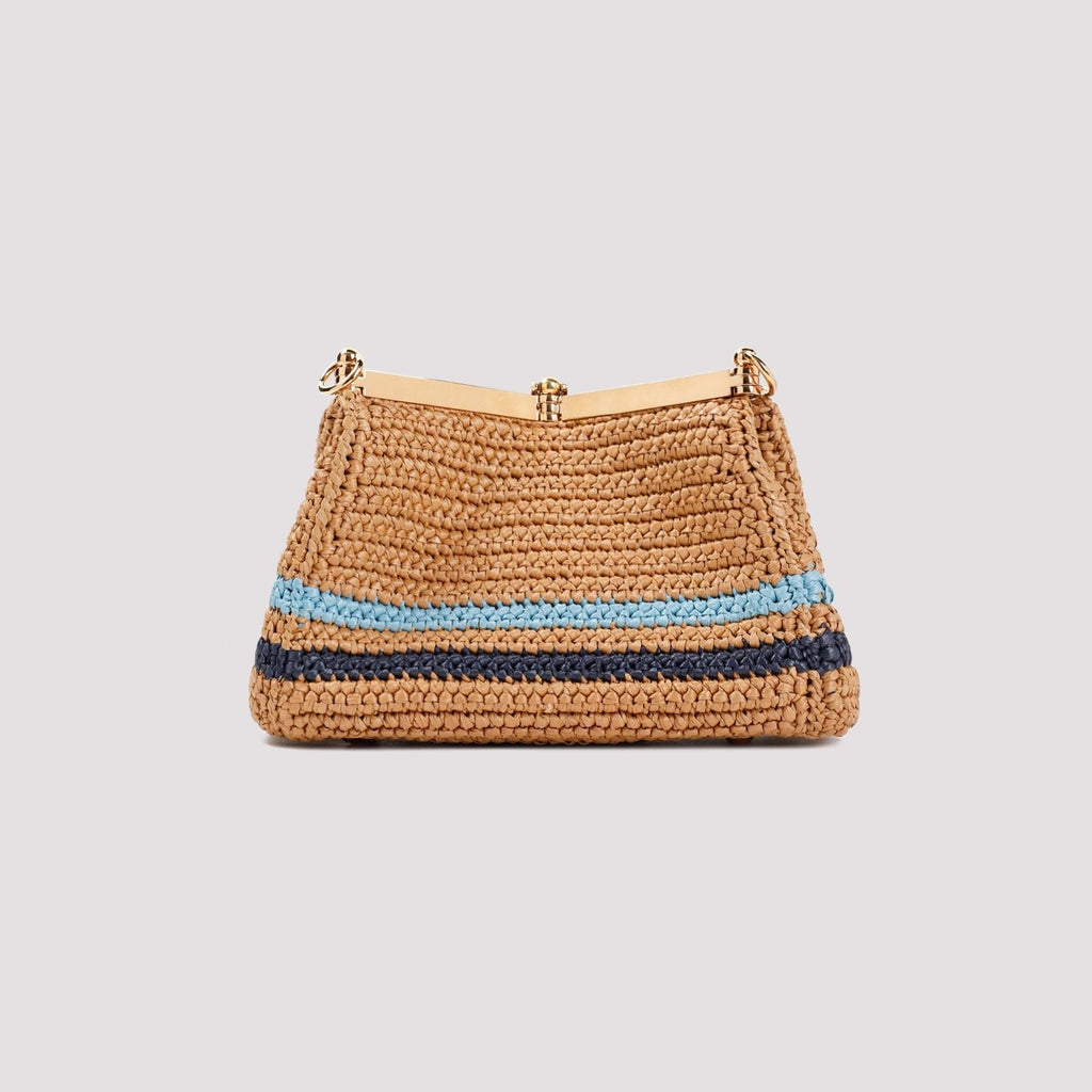 ETRO Boho-Chic Woven Bucket Bag