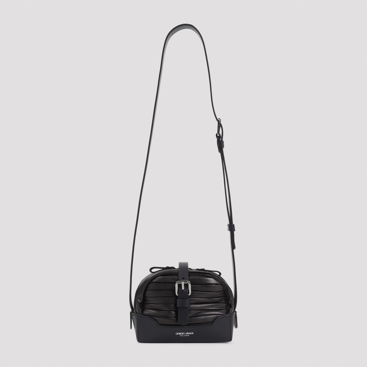 GIORGIO ARMANI Luxury Mini Leather Handbag 16x14x10.5 cm
