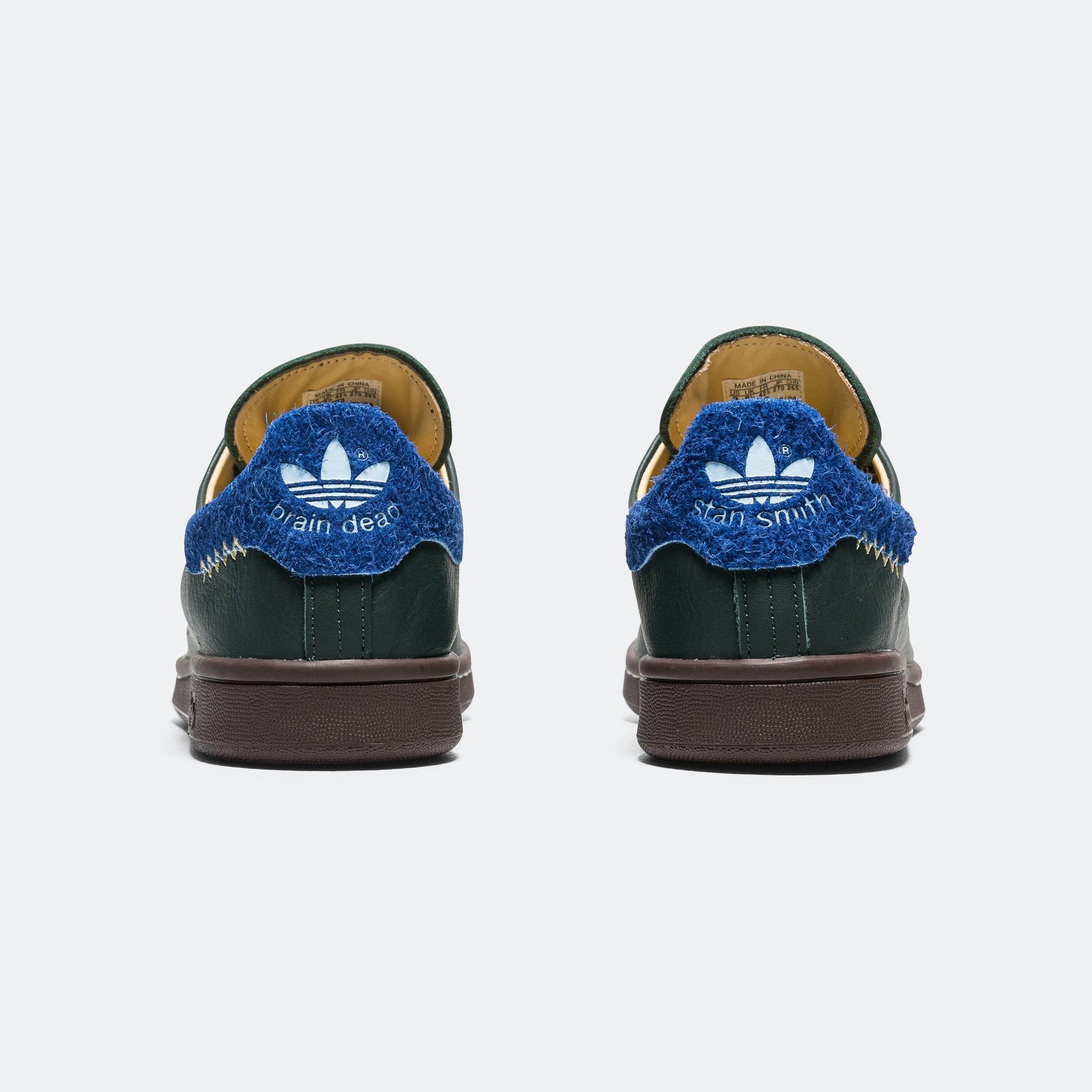 Stan Smith x Brain Dead - Dark Blue/Bahia Light Blue-Sand Strata