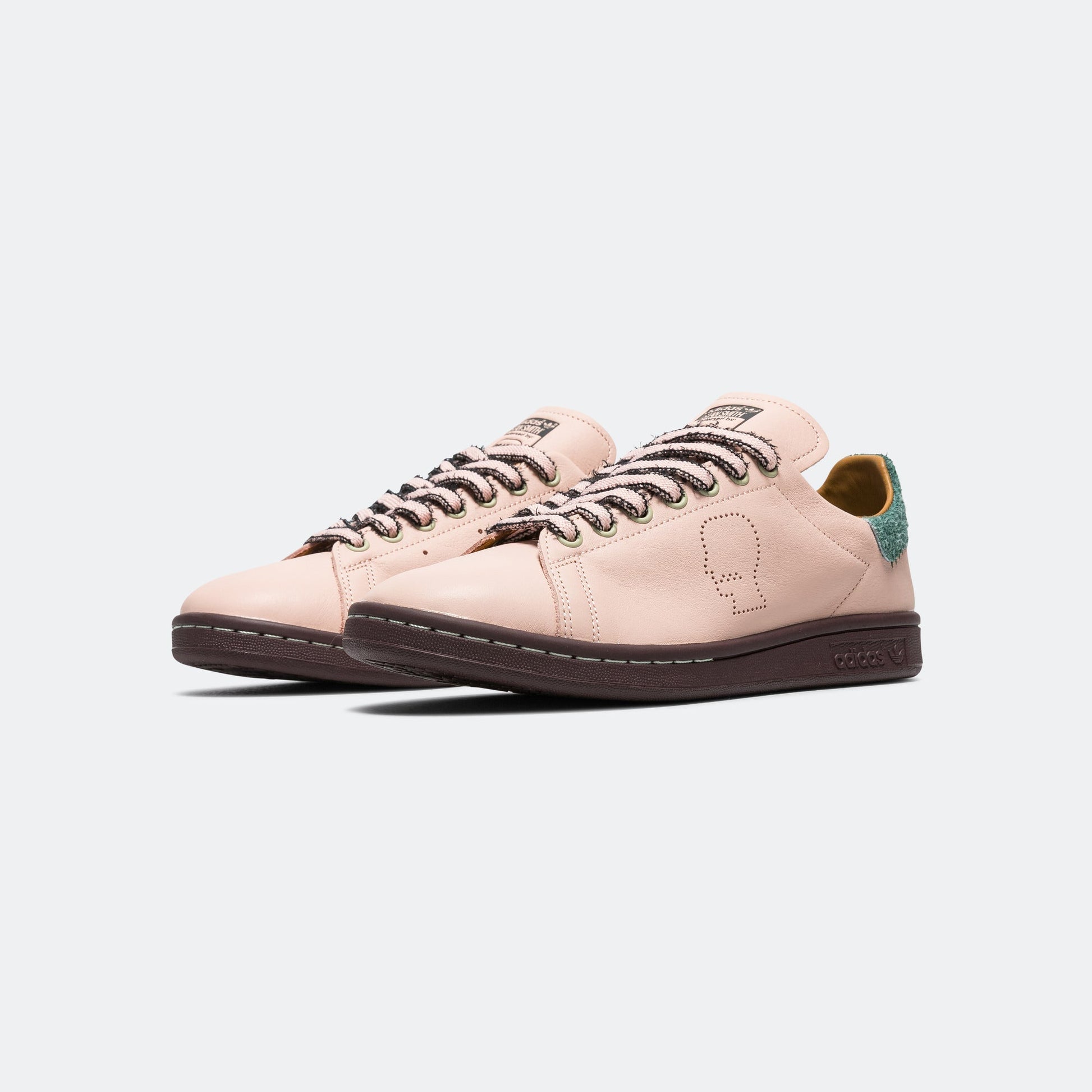 Stan Smith x Brain Dead - Vapour Pink/Mineral Green-Mesa