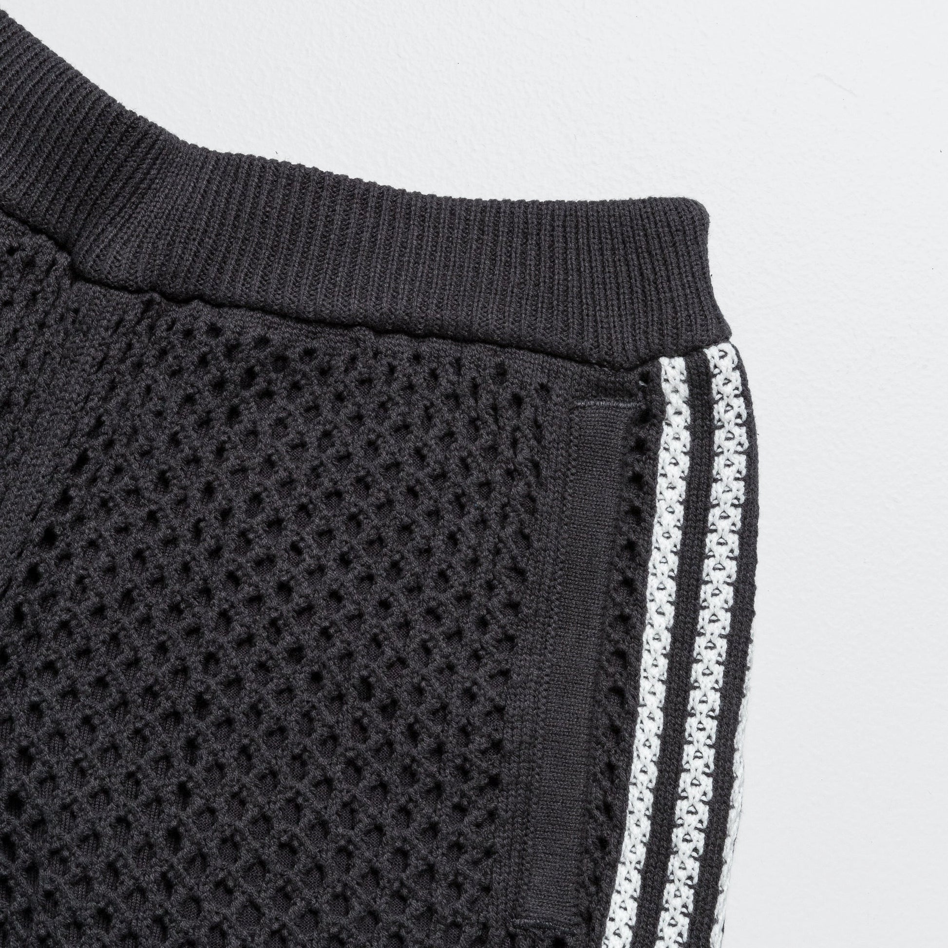 Crochet Shorts x CLOT - Carbon