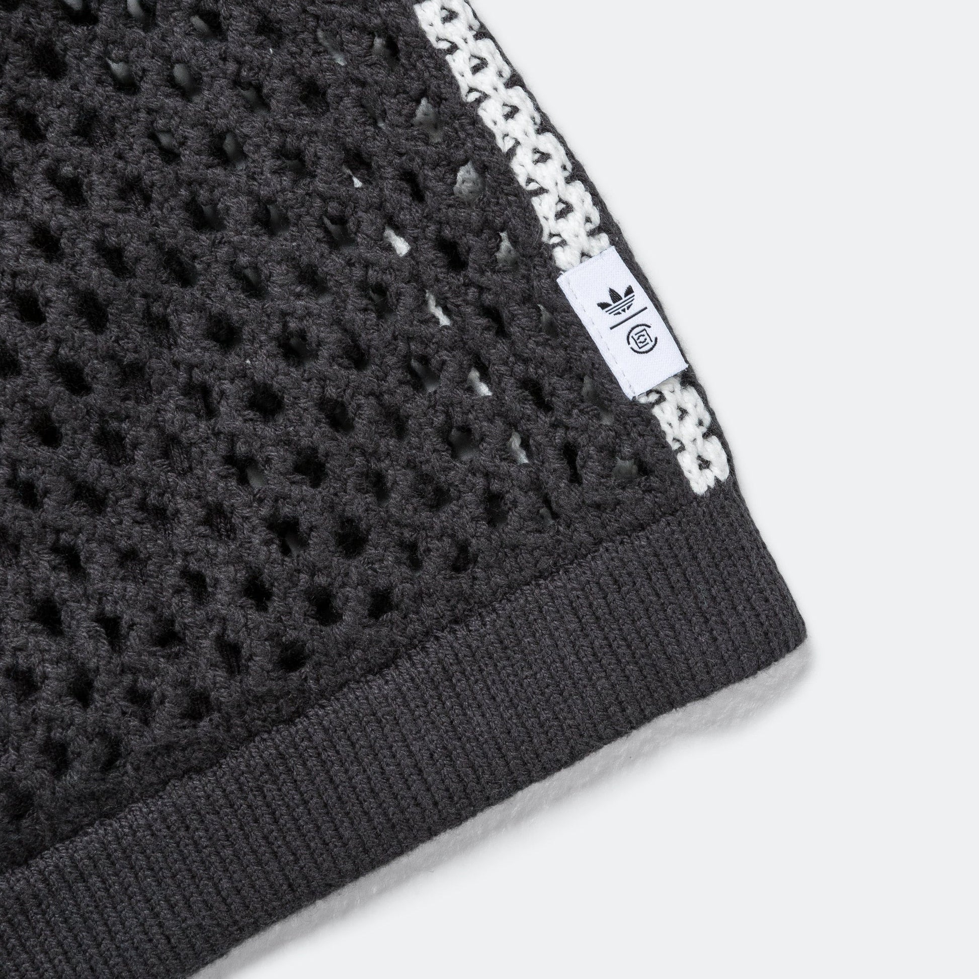 Crochet Shorts x CLOT - Carbon