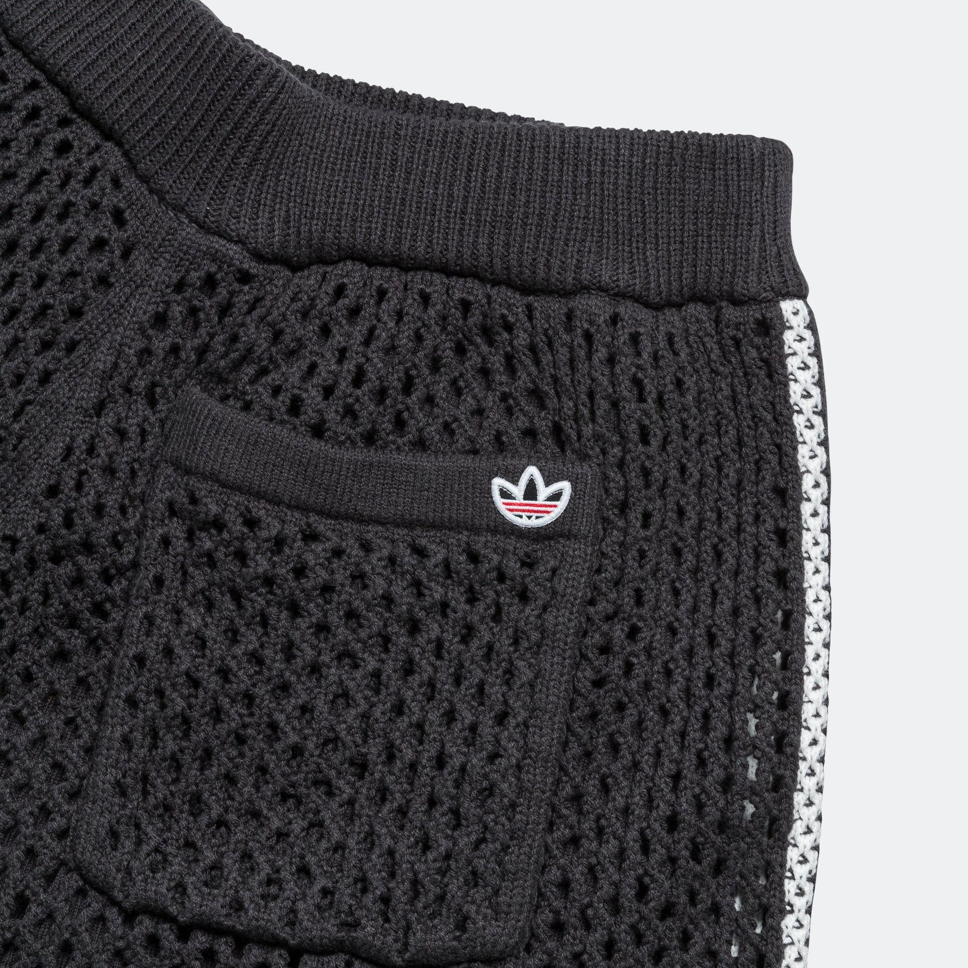 Crochet Shorts x CLOT - Carbon