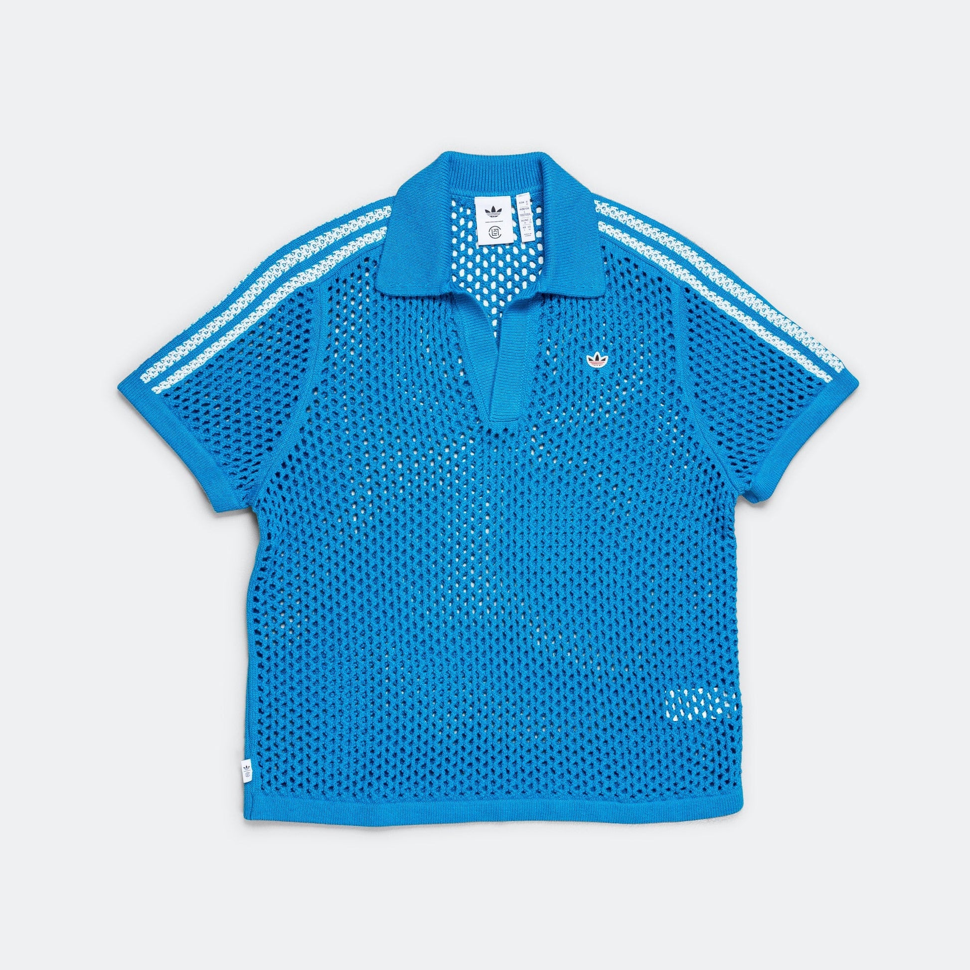 Crochet Polo x CLOT - Bright Blue