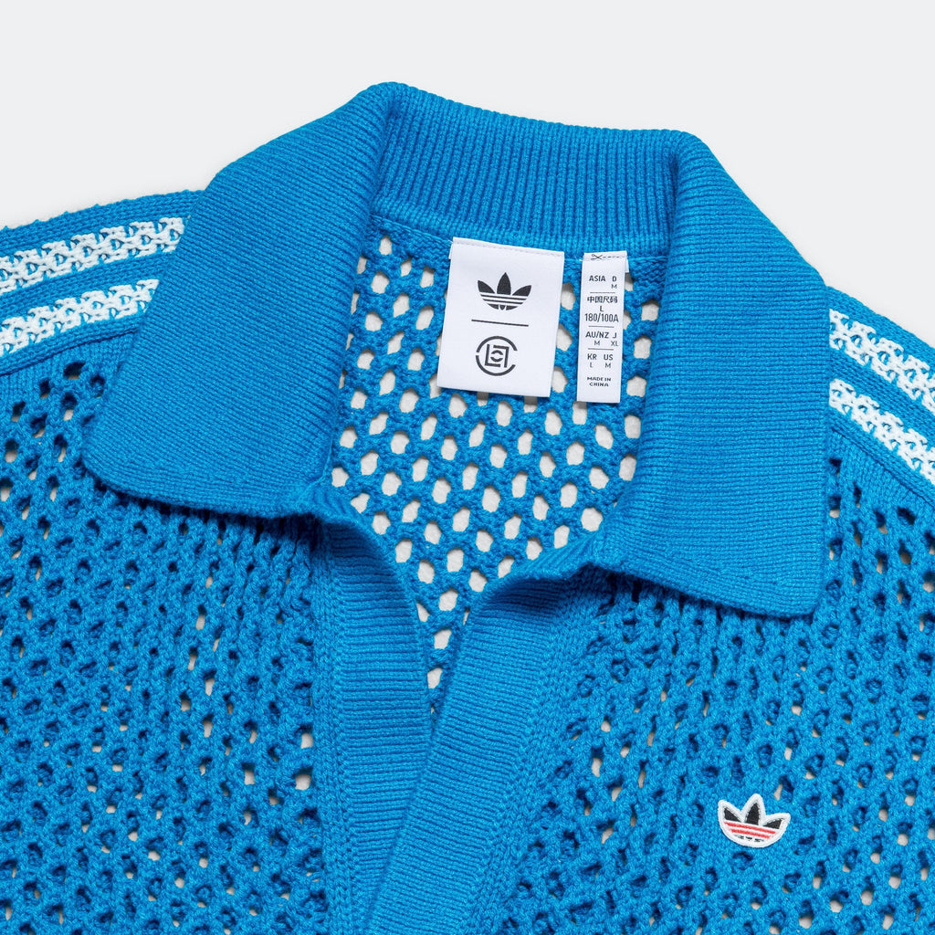 Crochet Polo x CLOT - Bright Blue