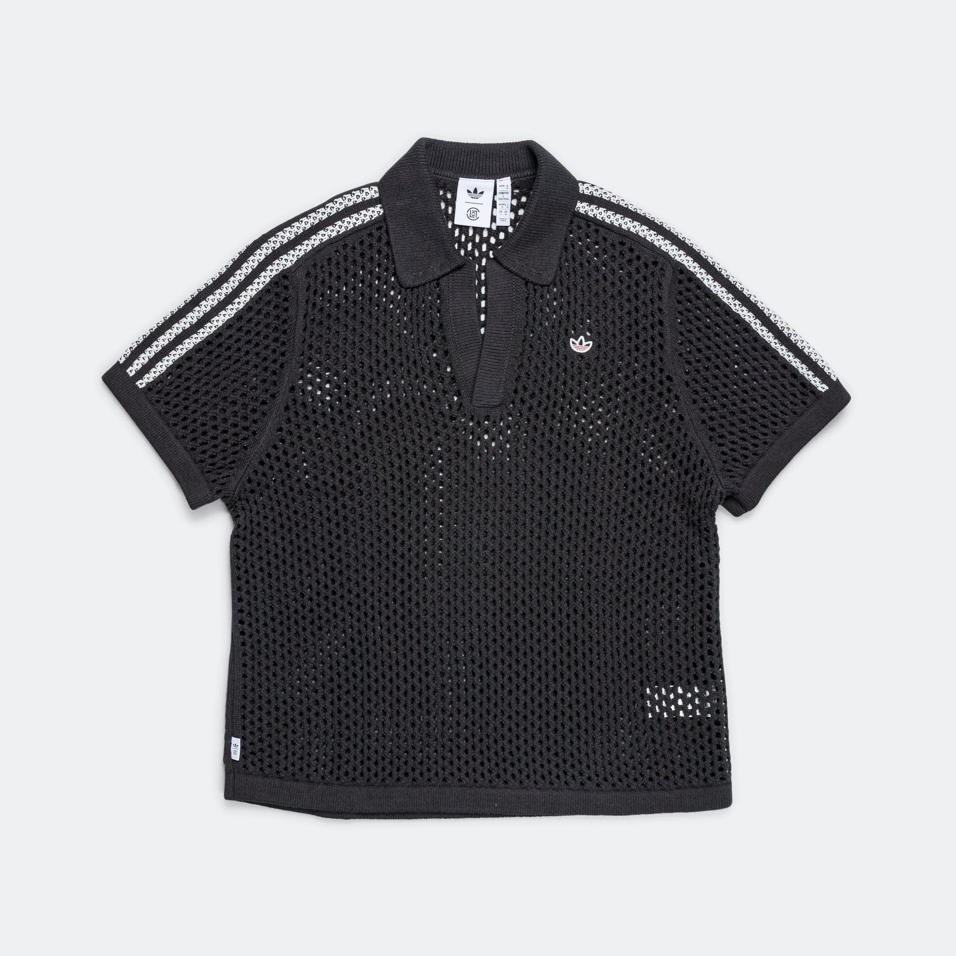 Crochet Polo x CLOT - Carbon
