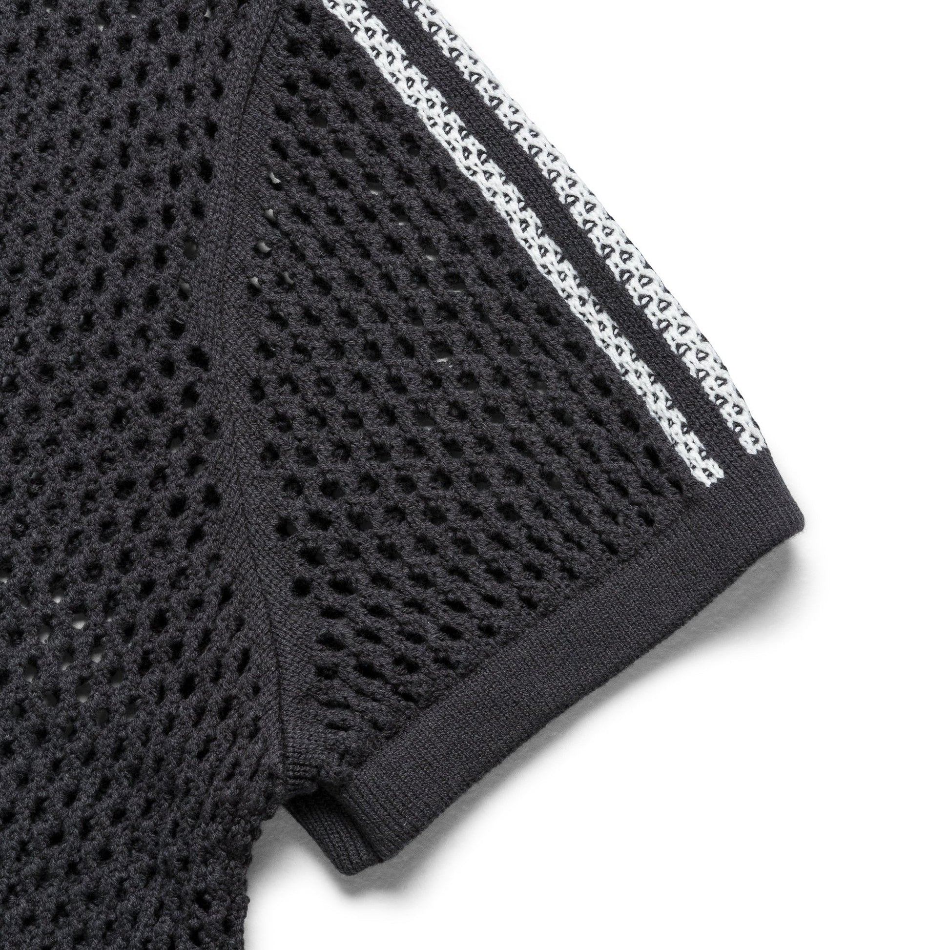 Crochet Polo x CLOT - Carbon