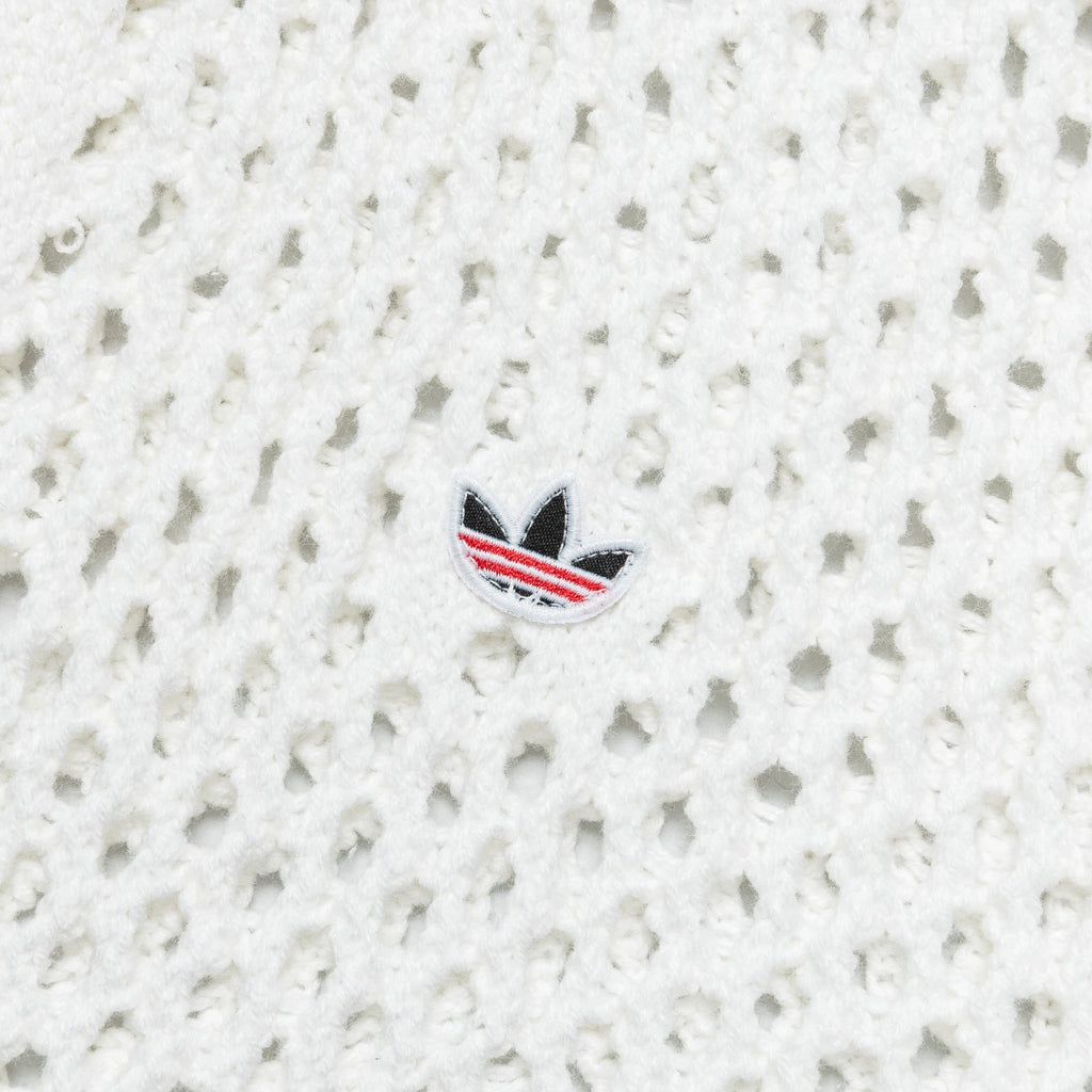 Crochet Polo x CLOT - Core White