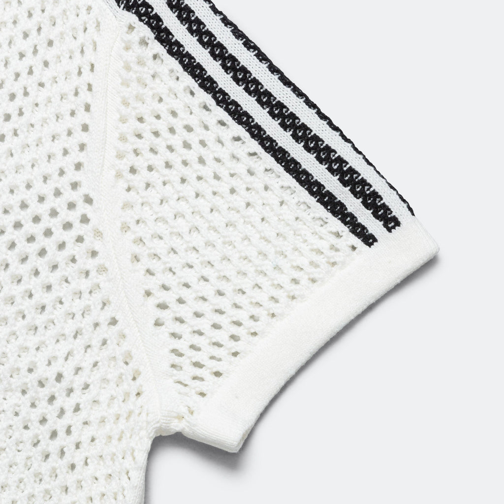 Crochet Polo x CLOT - Core White