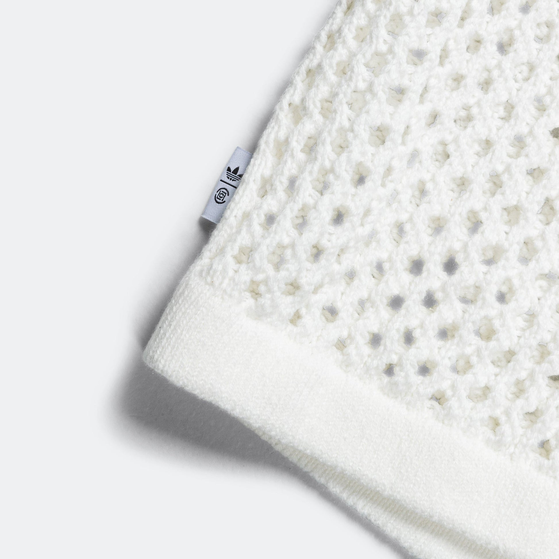 Crochet Polo x CLOT - Core White