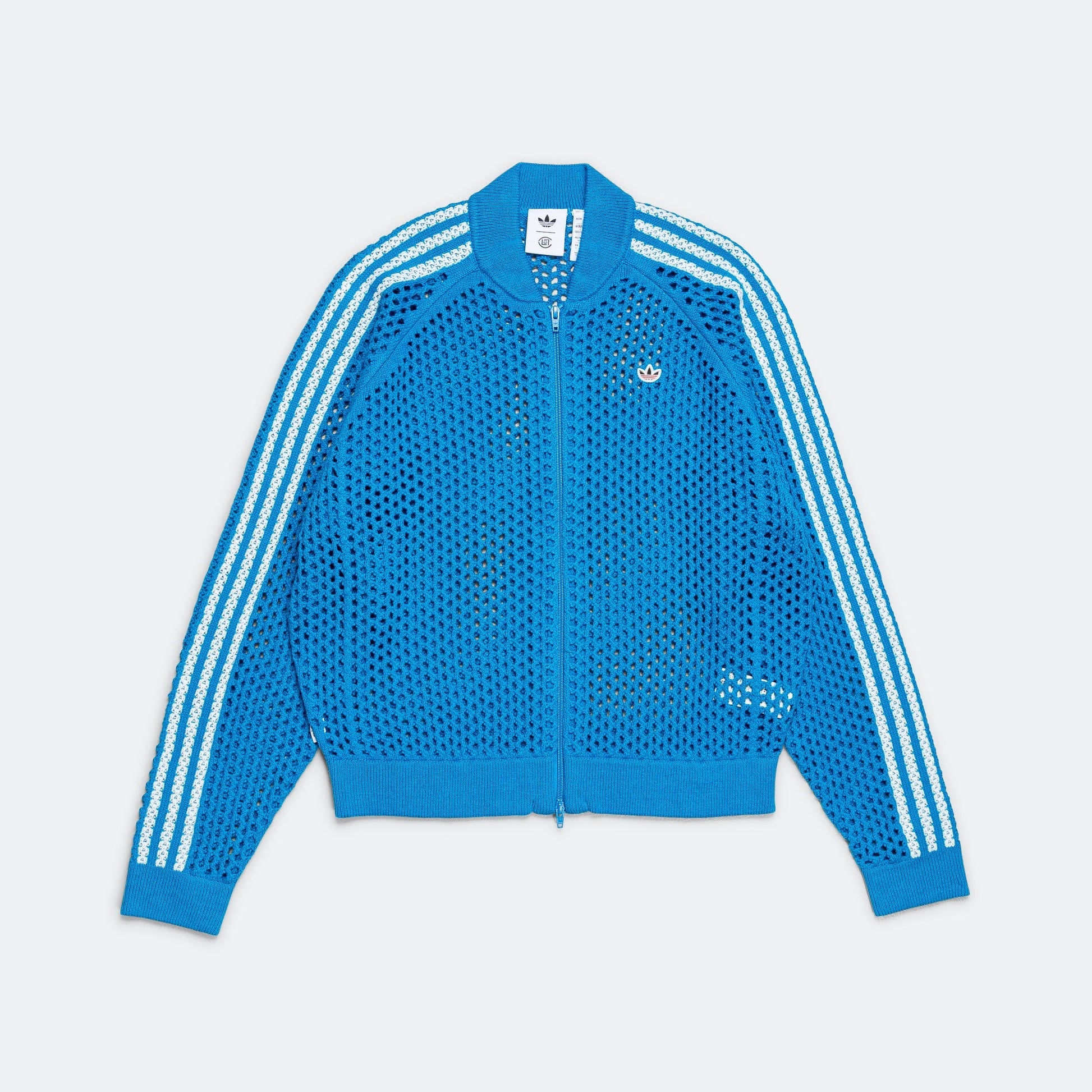 Crochet Track Top x CLOT - Bright Blue