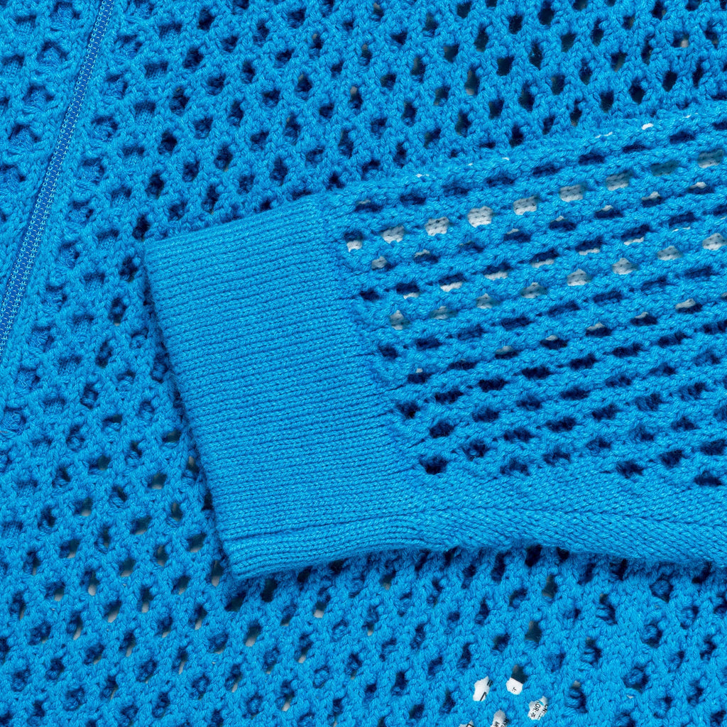 Crochet Track Top x CLOT - Bright Blue