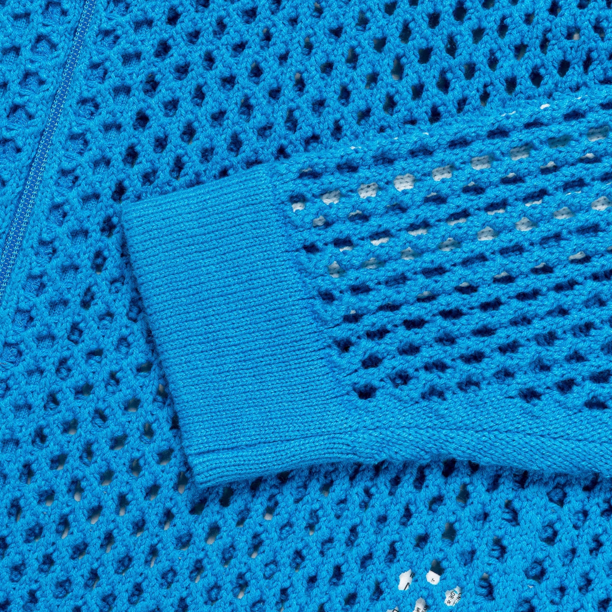 Crochet Track Top x CLOT - Bright Blue
