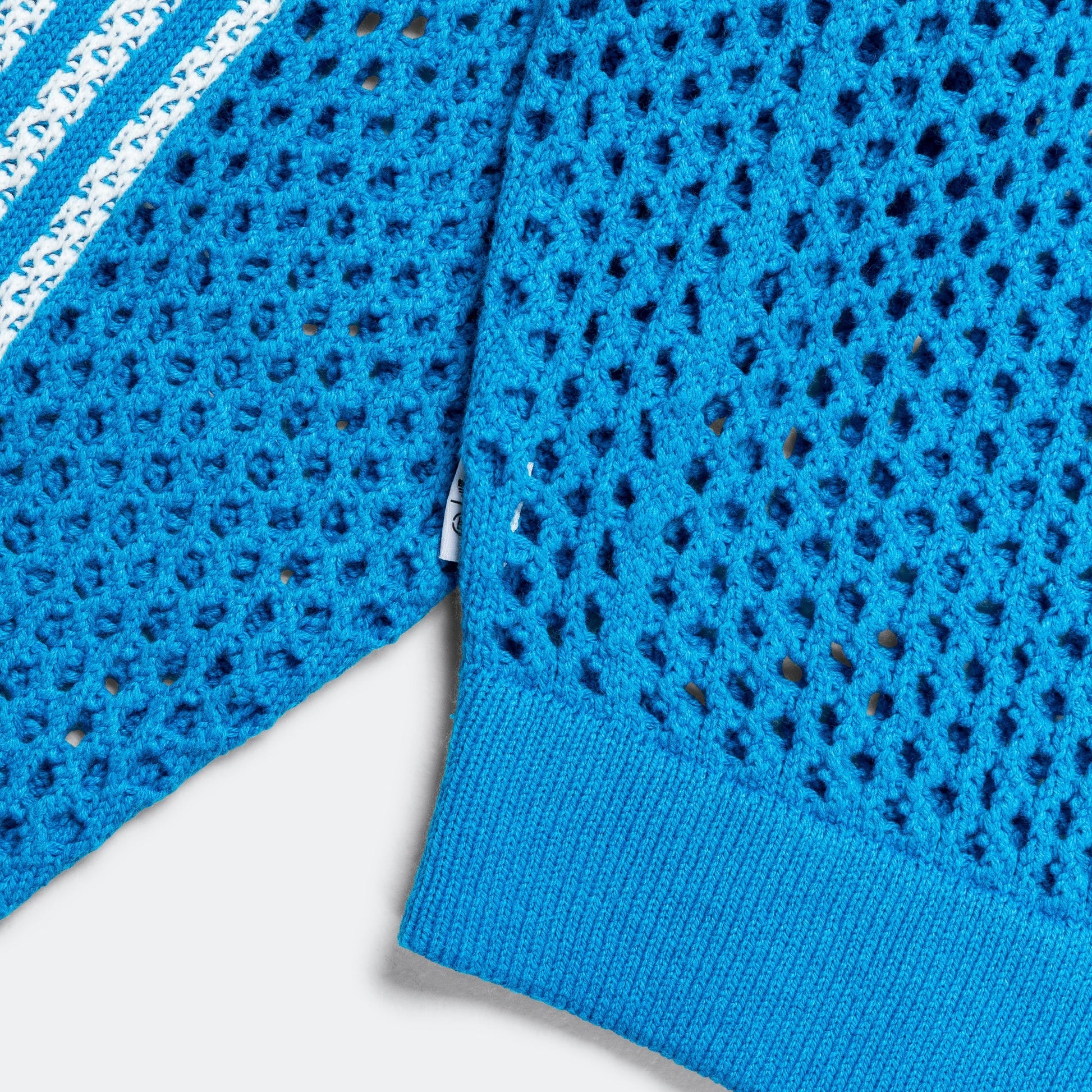 Crochet Track Top x CLOT - Bright Blue