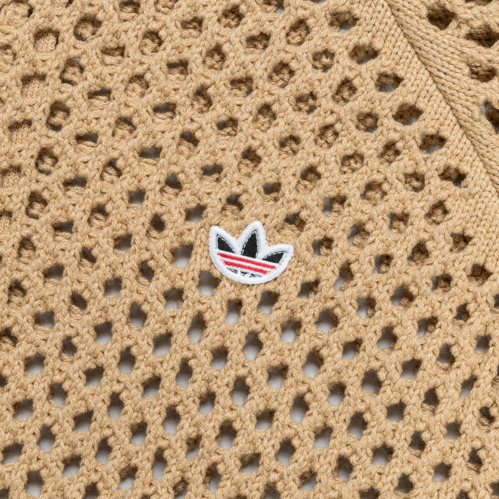 Crochet Track Top x CLOT - Beige Tone