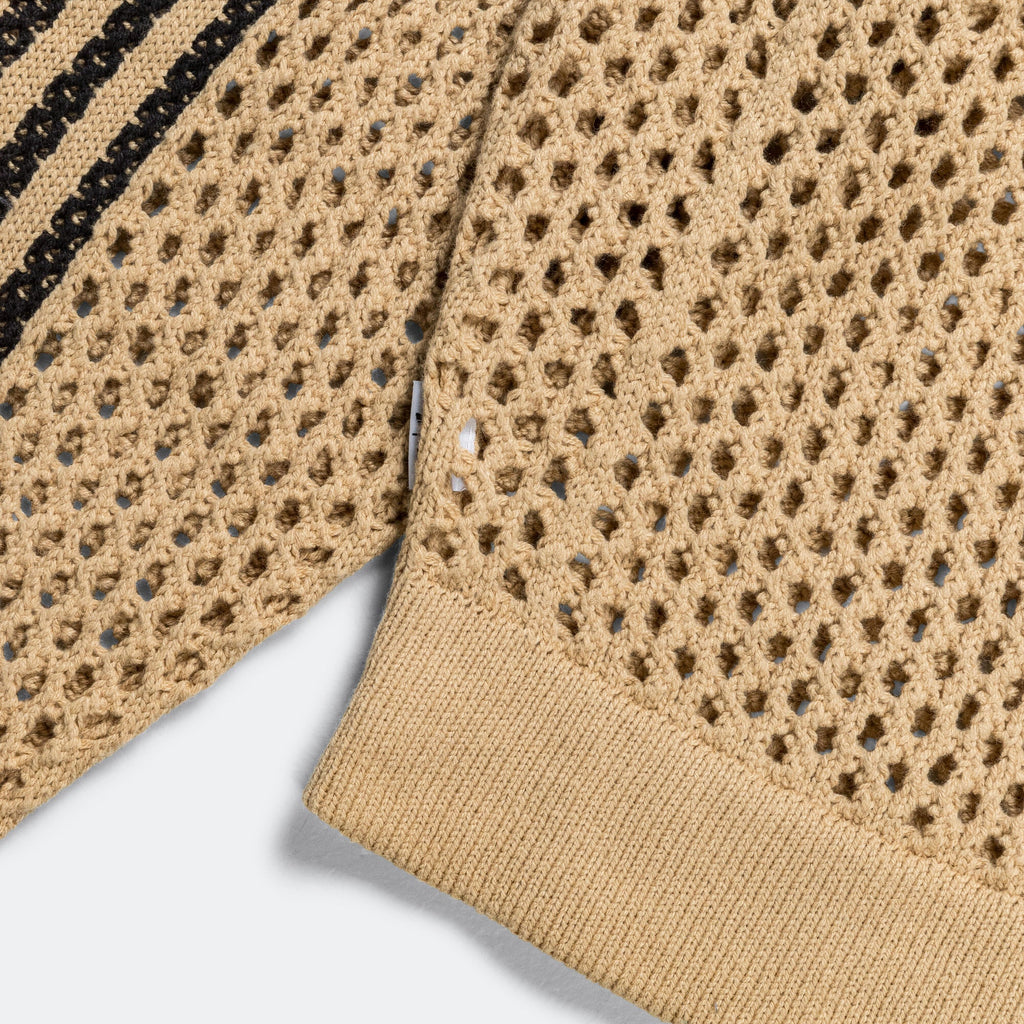Crochet Track Top x CLOT - Beige Tone