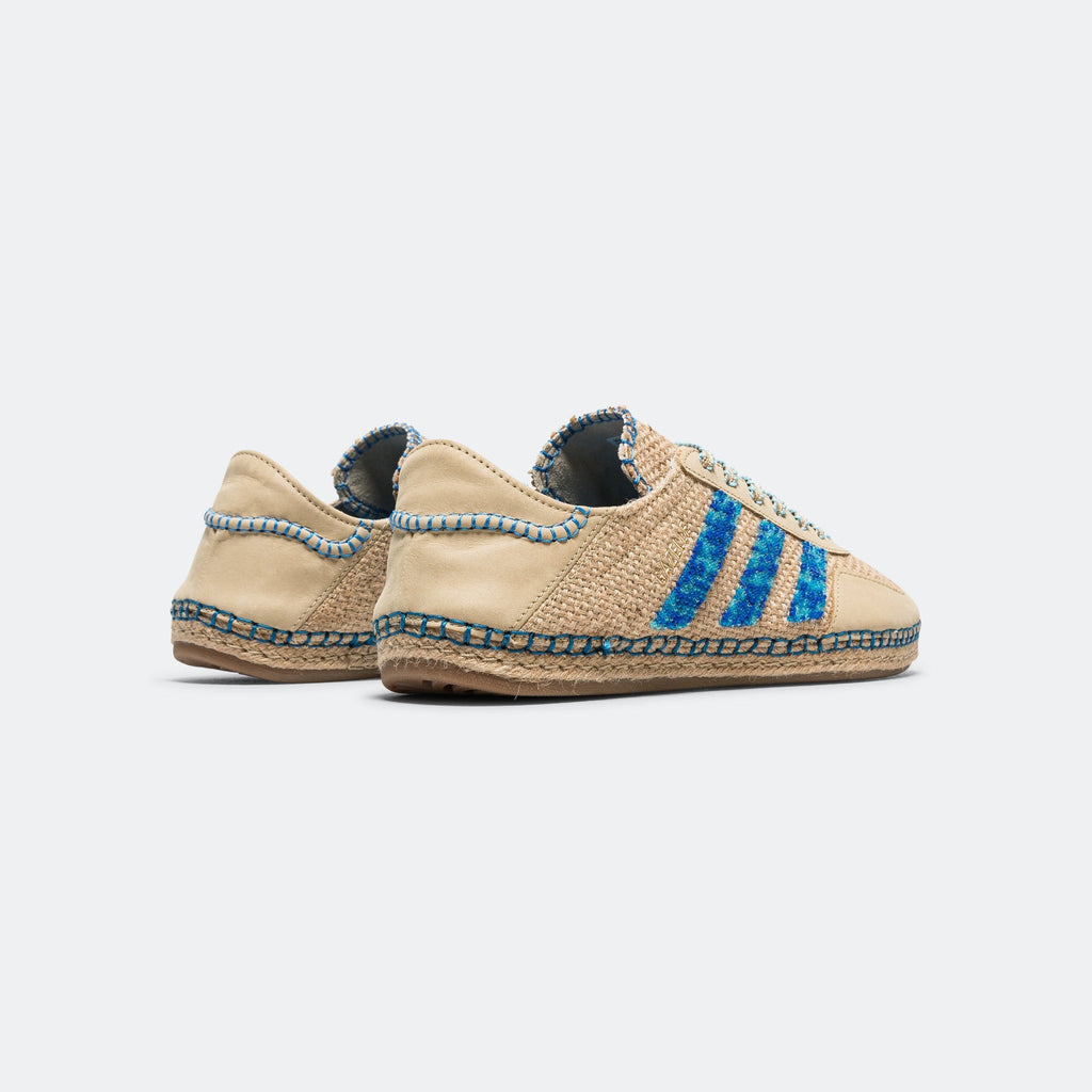 Gazelle by Edison Chen x CLOT - Linen Khaki/Light Blue-Blue
