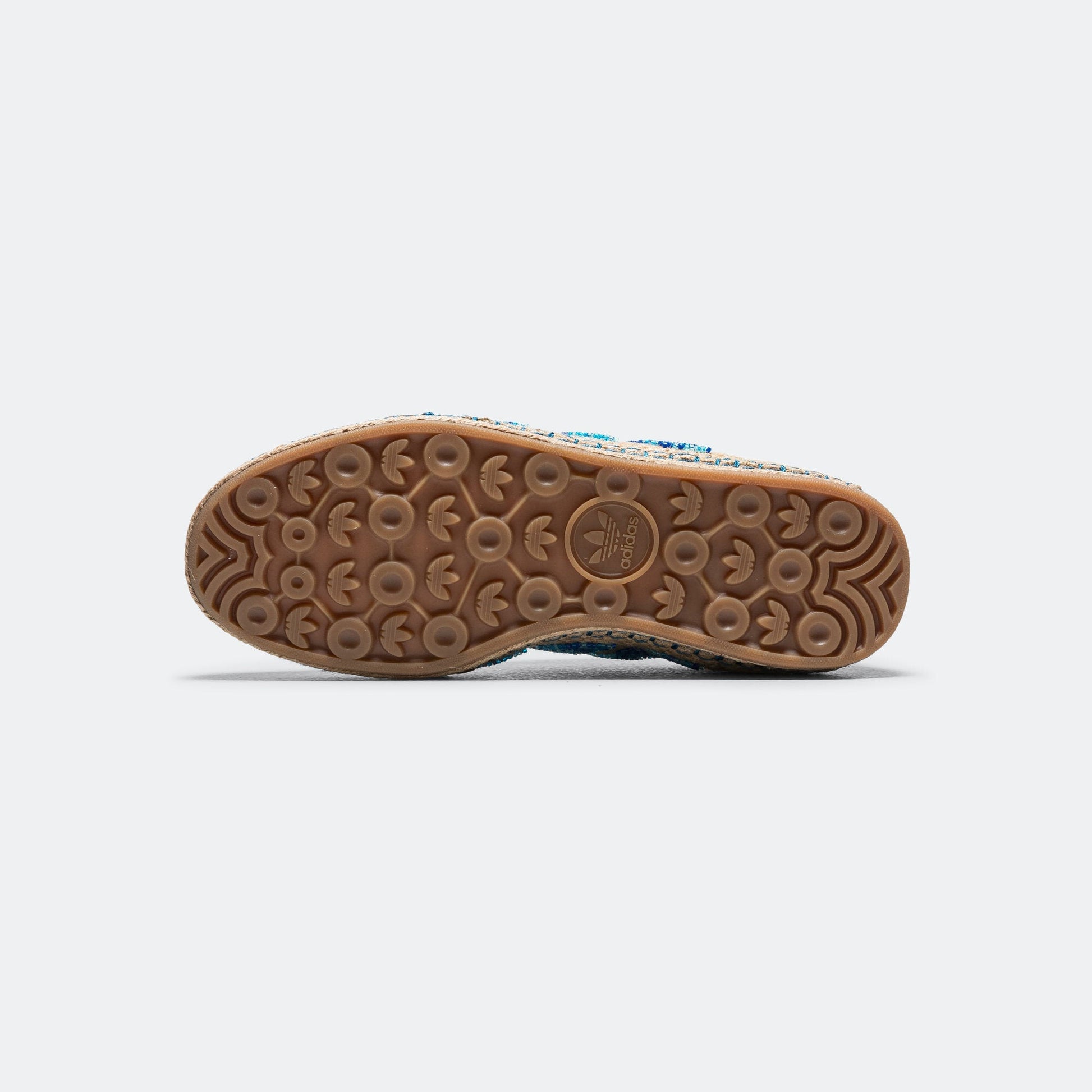 Gazelle by Edison Chen x CLOT - Linen Khaki/Light Blue-Blue