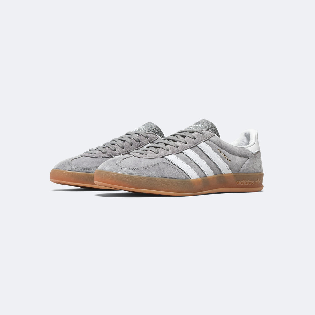 Gazelle Indoor - Grey Three/Cloud White-Gum