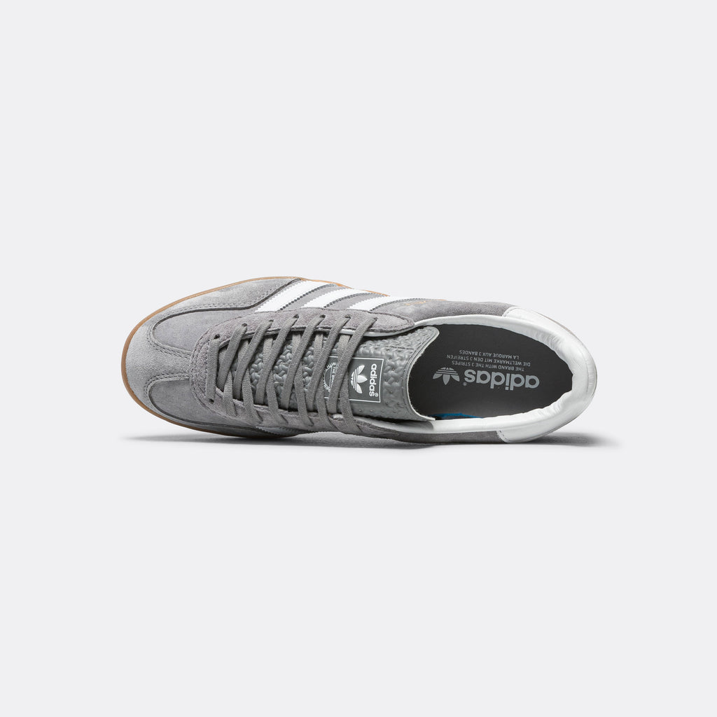 Gazelle Indoor - Grey Three/Cloud White-Gum
