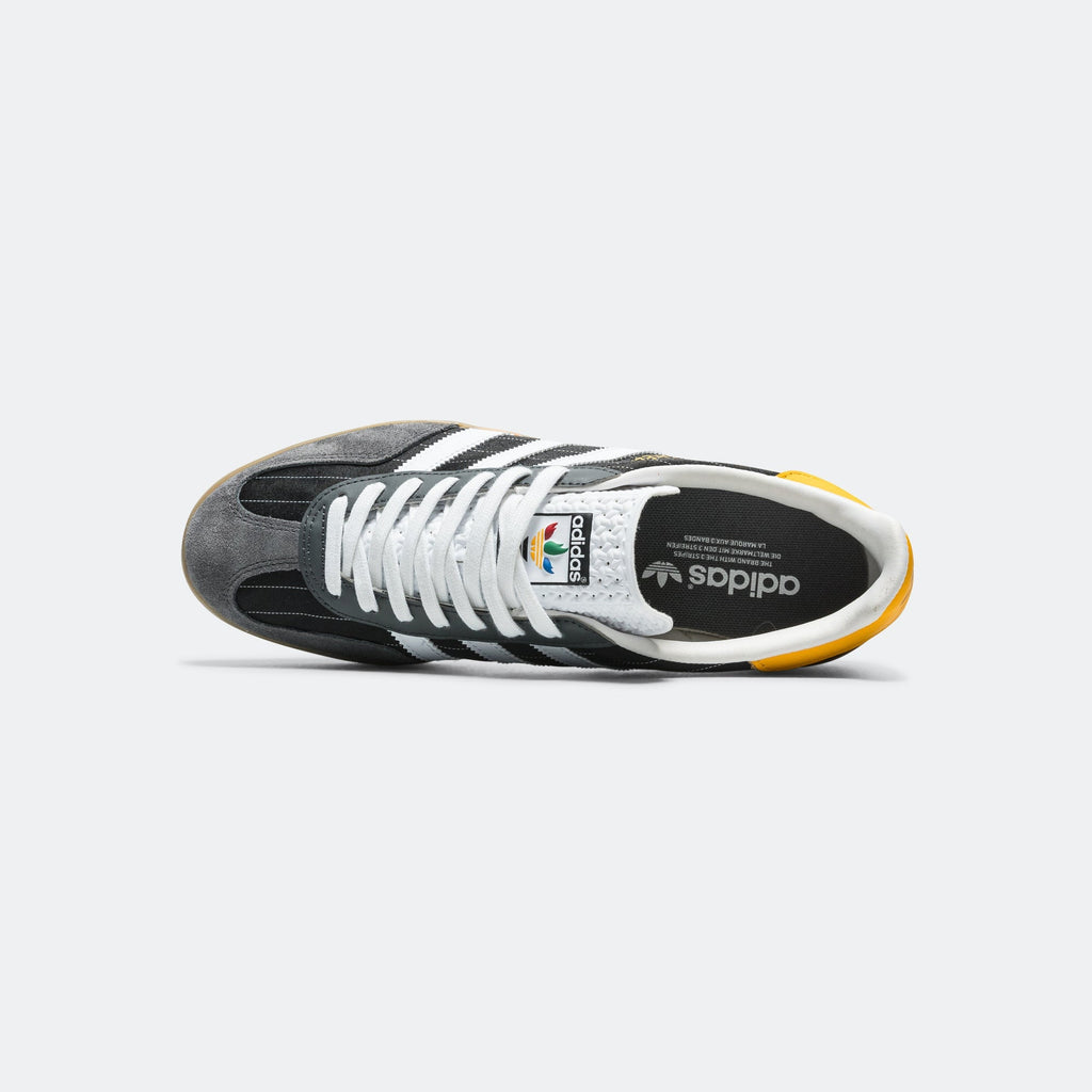 Gazelle Indoor - Core Black/Footwear White-Gum