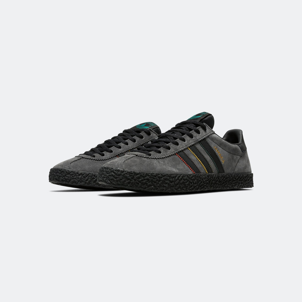 Jamaica 'Reggae' - Grey/Yellow-Collegiate Green