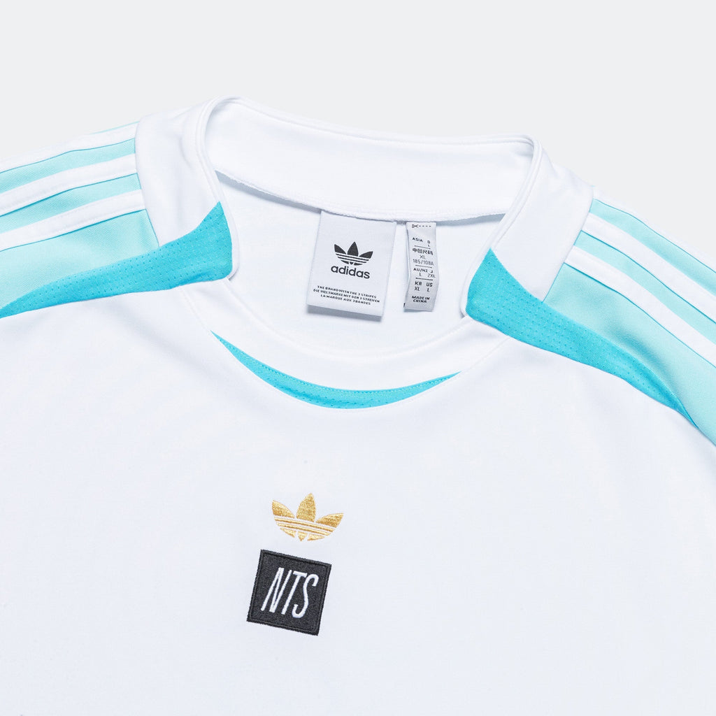 Track Jersey x NTS Radio - Bliss Blue/White