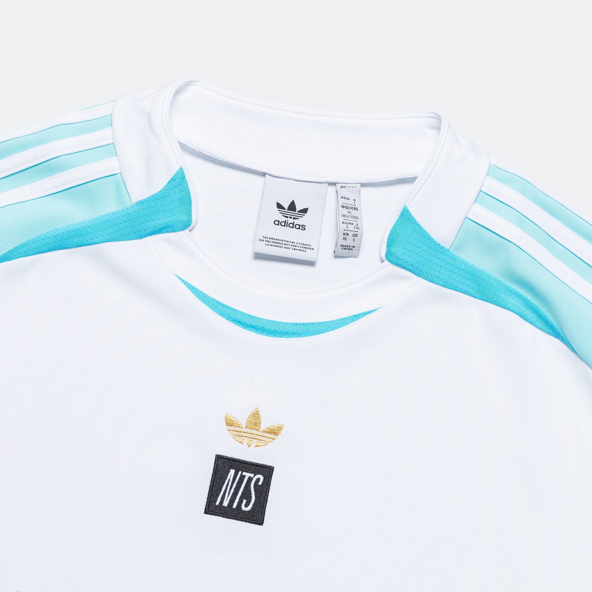 Track Jersey x NTS Radio - Bliss Blue/White