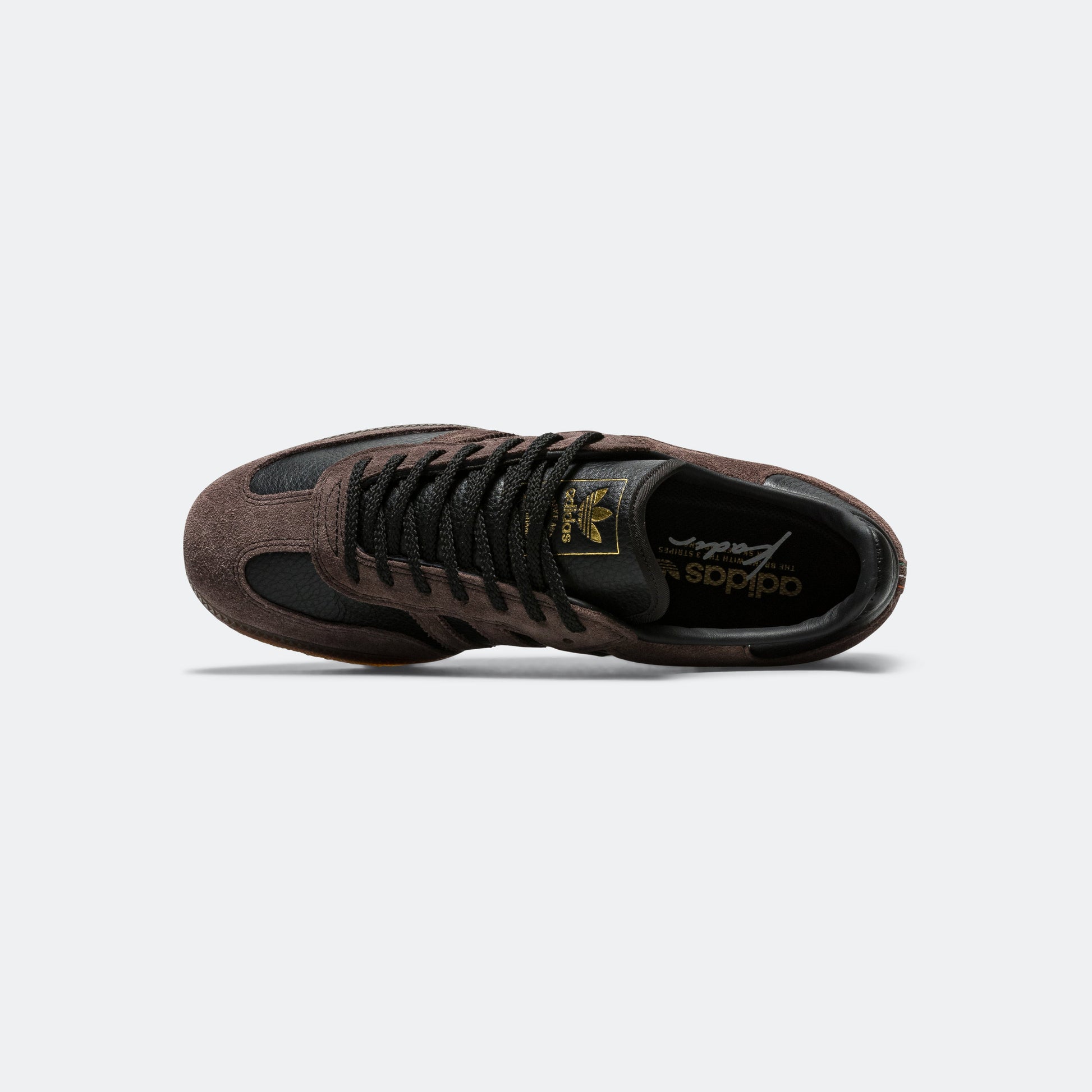 Samba ADV × Kader - Core Black/Brown-Gum