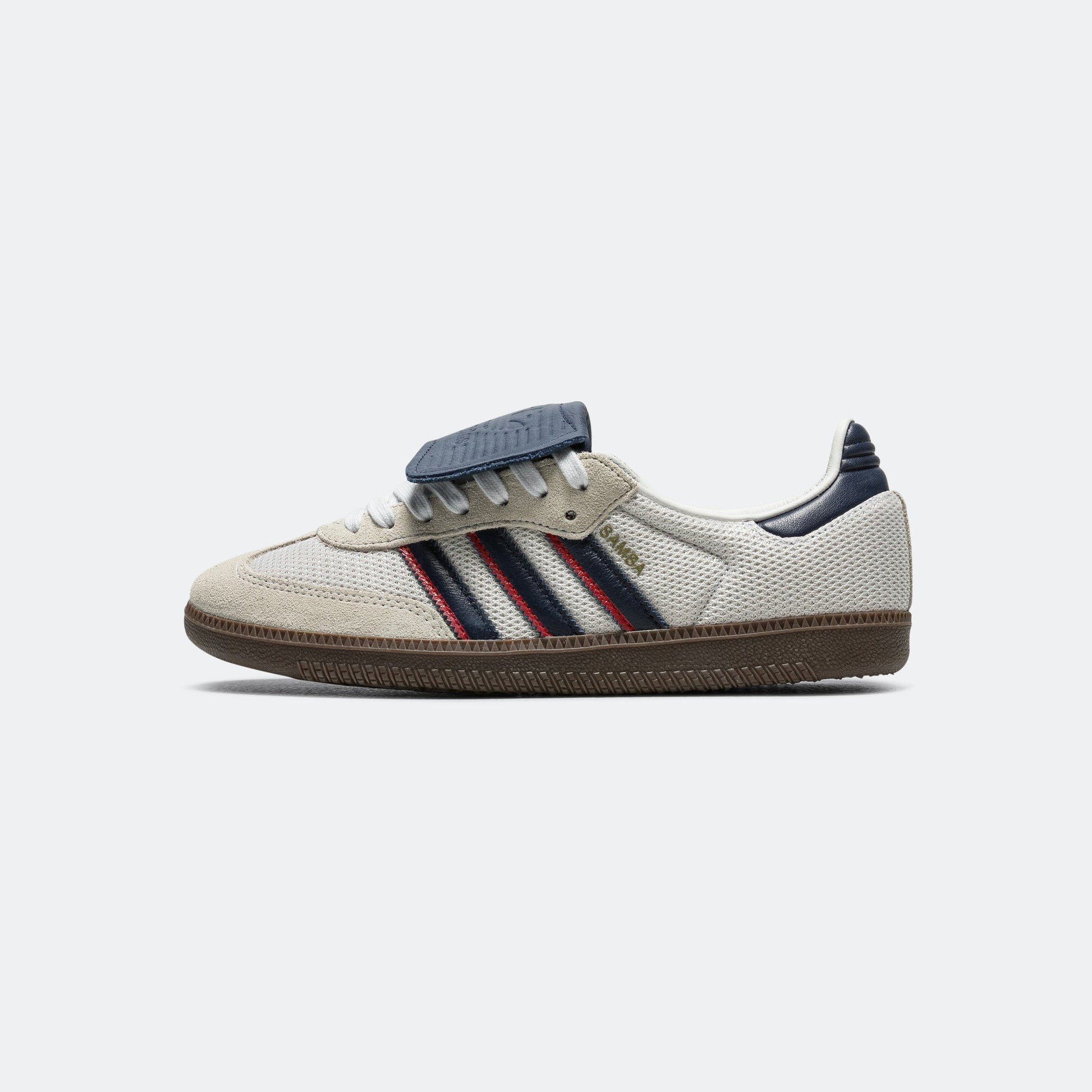Samba LT - Crystal White/Dark Blue-Gum