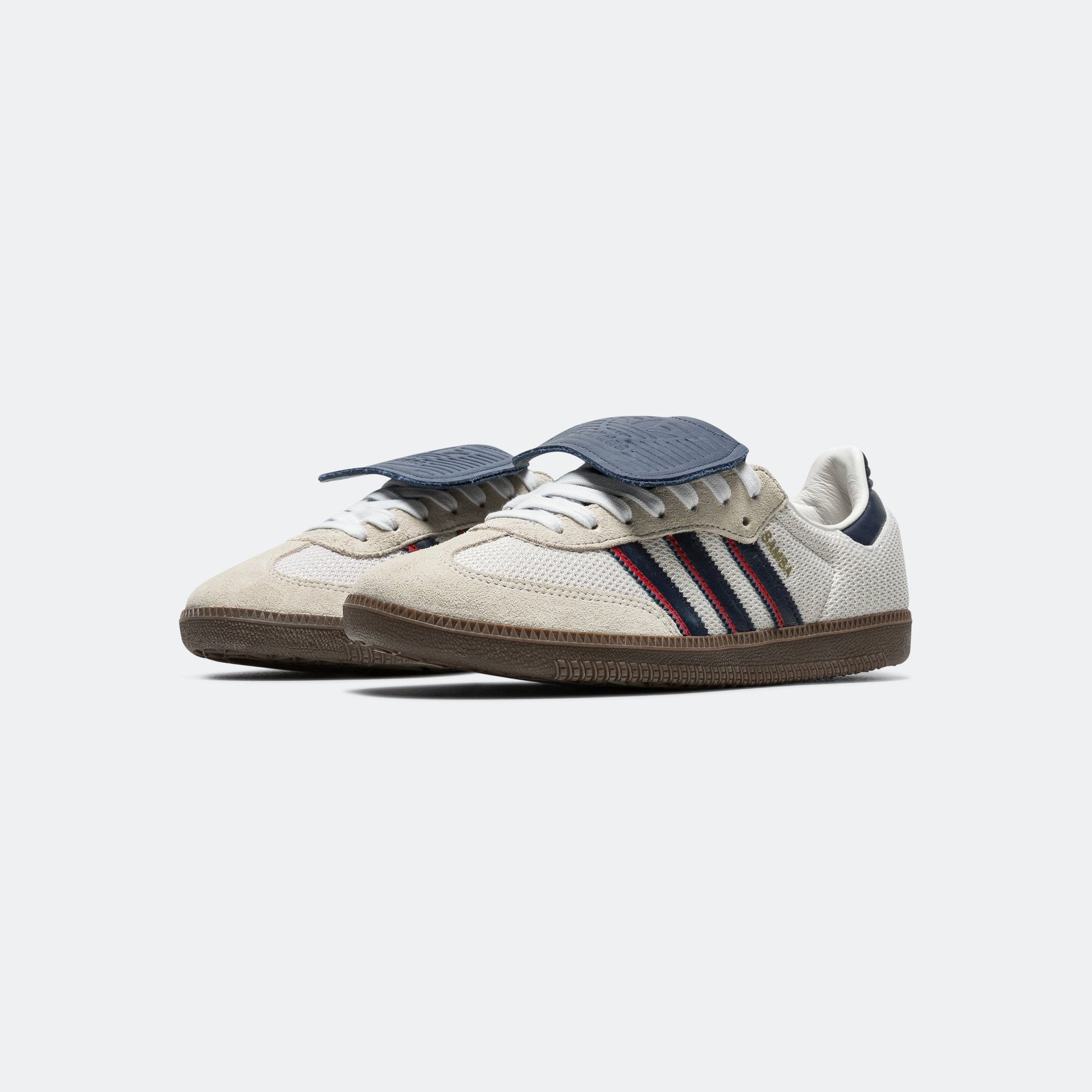 Samba LT - Crystal White/Dark Blue-Gum