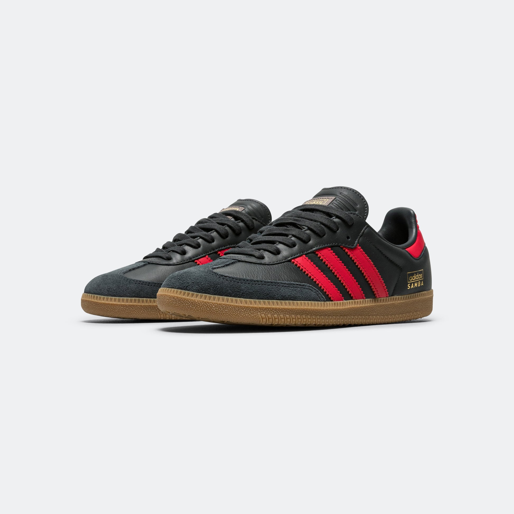 Samba OG - Carbon/Better Scarlet-Gum
