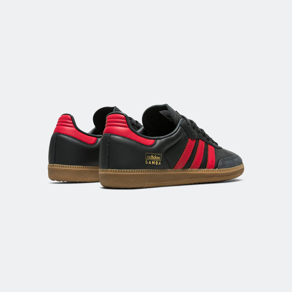 Samba OG - Carbon/Better Scarlet-Gum