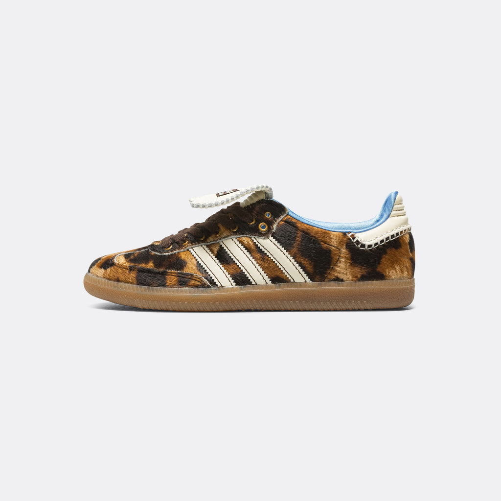 Pony Leo Samba × Wales Bonner - Dark Brown/Cream