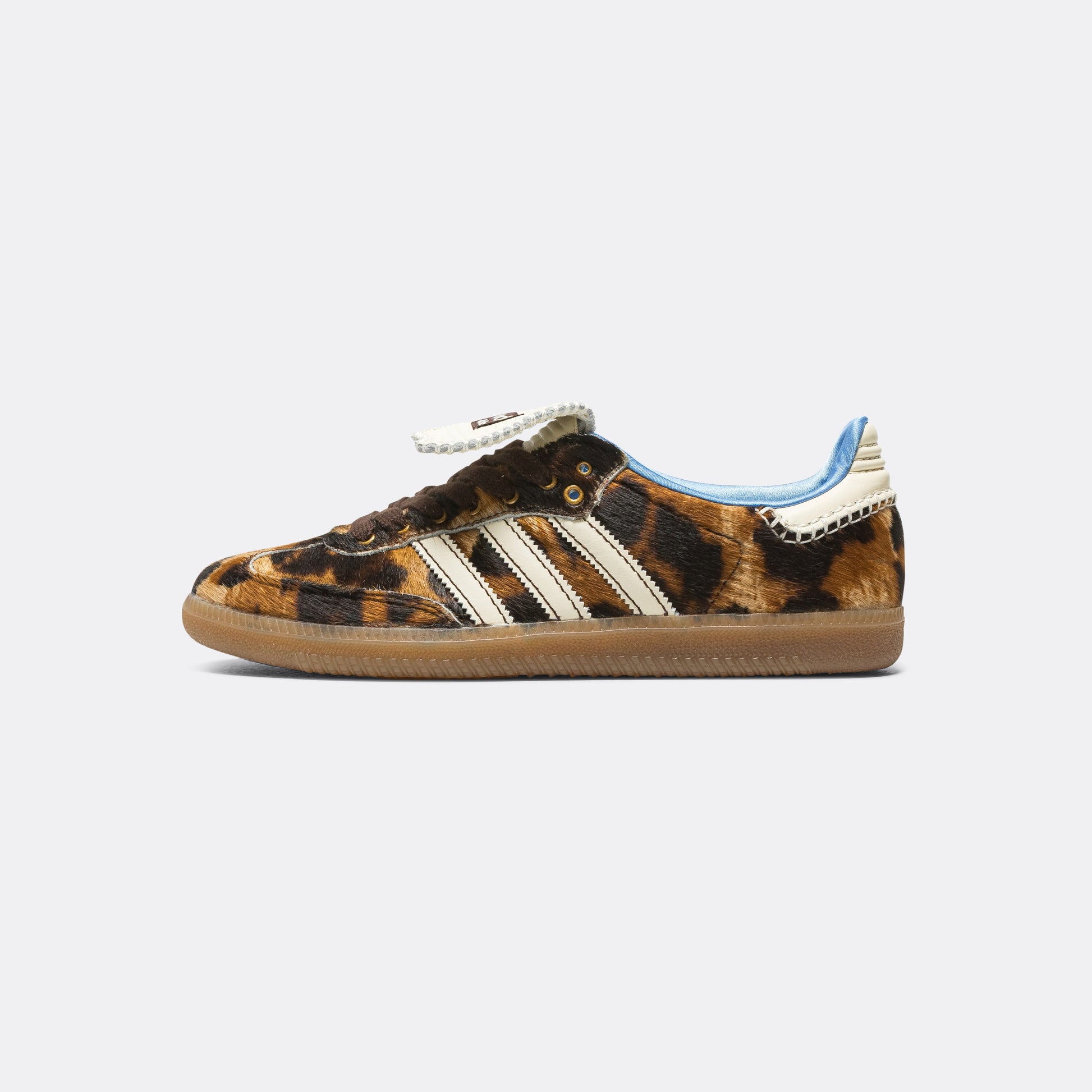 Pony Leo Samba × Wales Bonner - Dark Brown/Cream