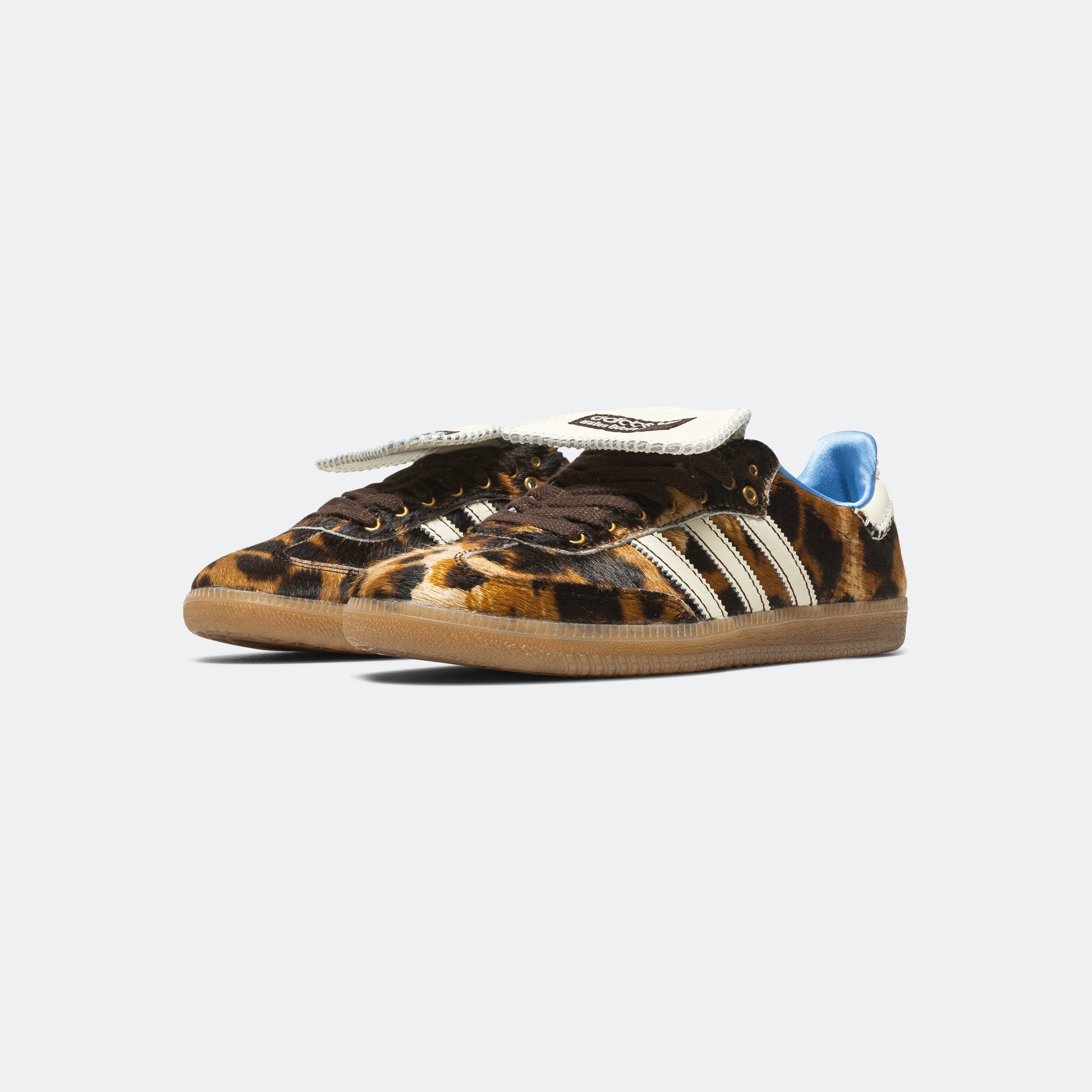 Pony Leo Samba × Wales Bonner - Dark Brown/Cream