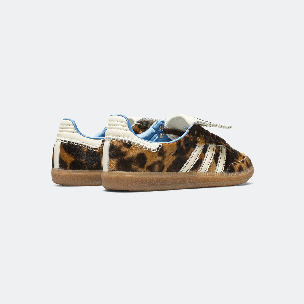 Pony Leo Samba × Wales Bonner - Dark Brown/Cream