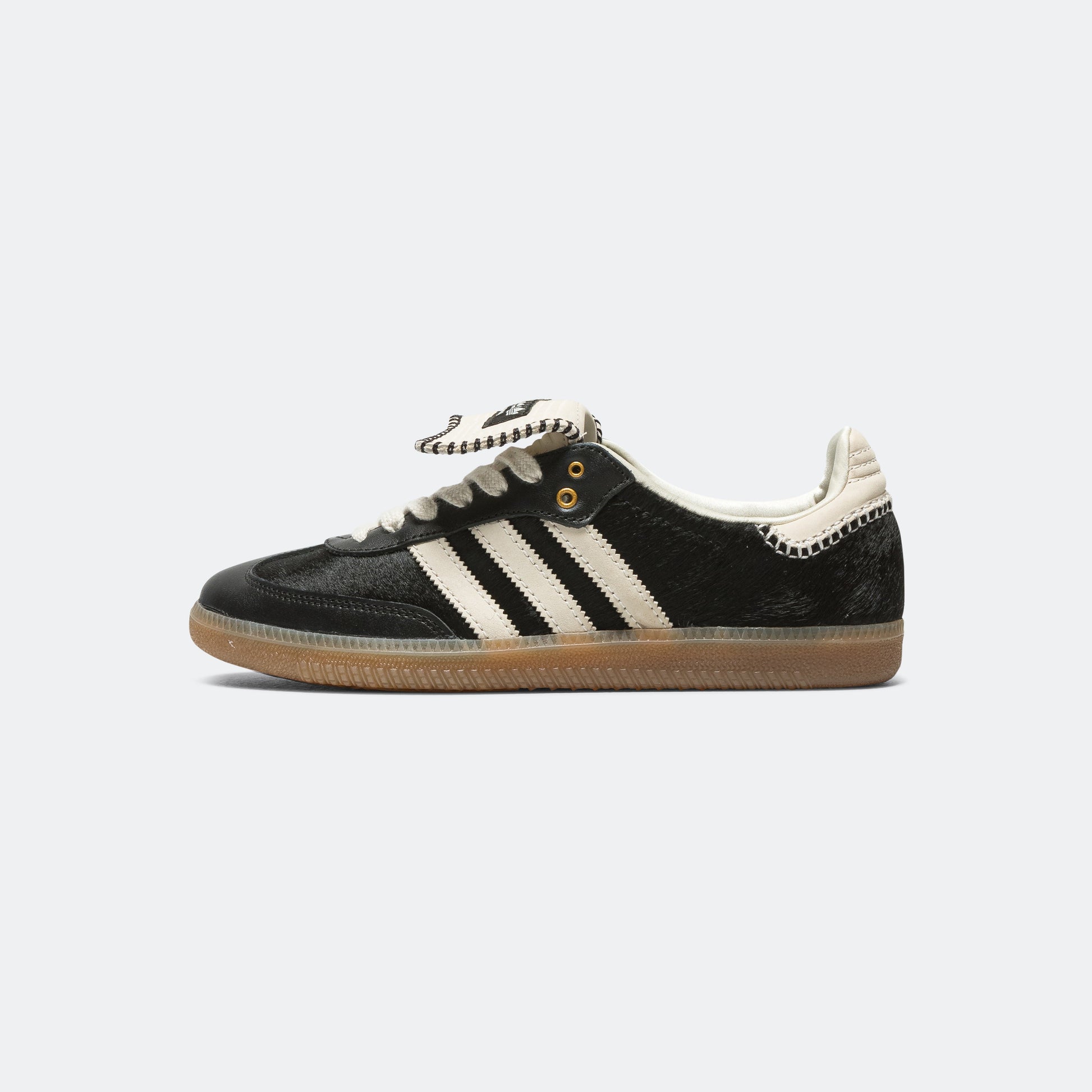 Pony Tonal Samba × Wales Bonner - Core Black/Chalk White
