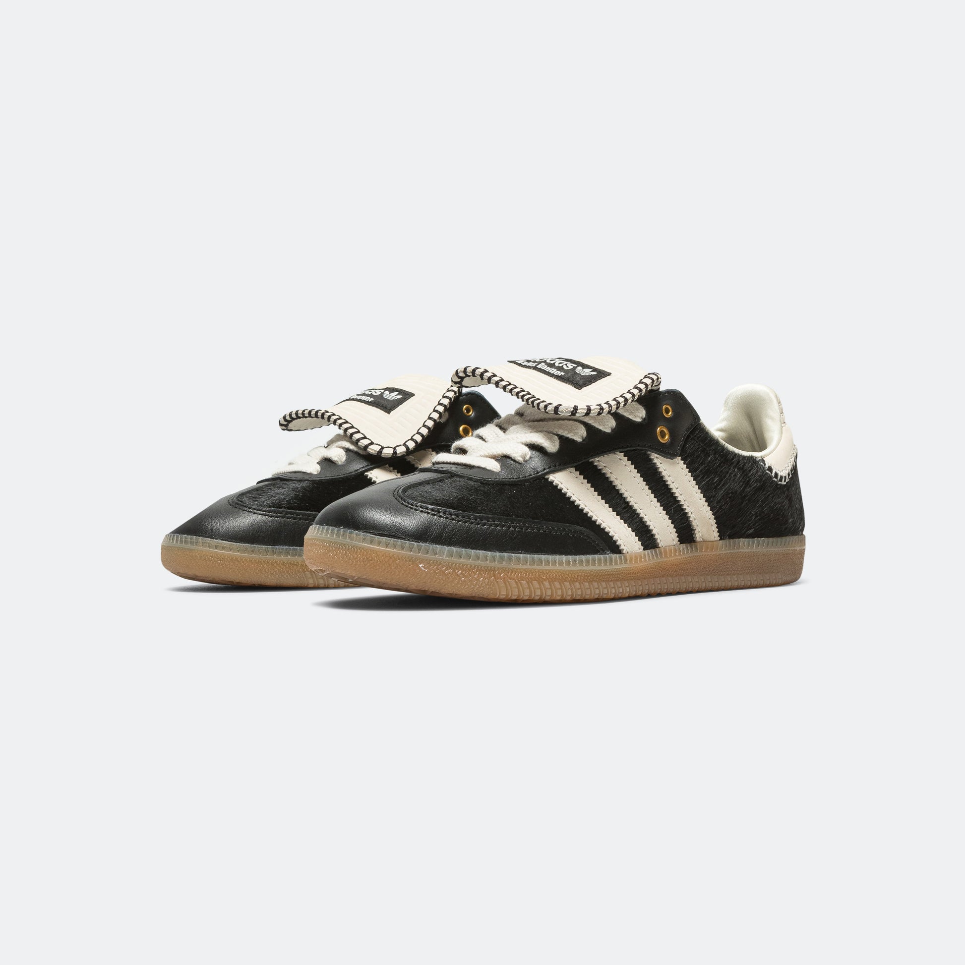 Pony Tonal Samba × Wales Bonner - Core Black/Chalk White