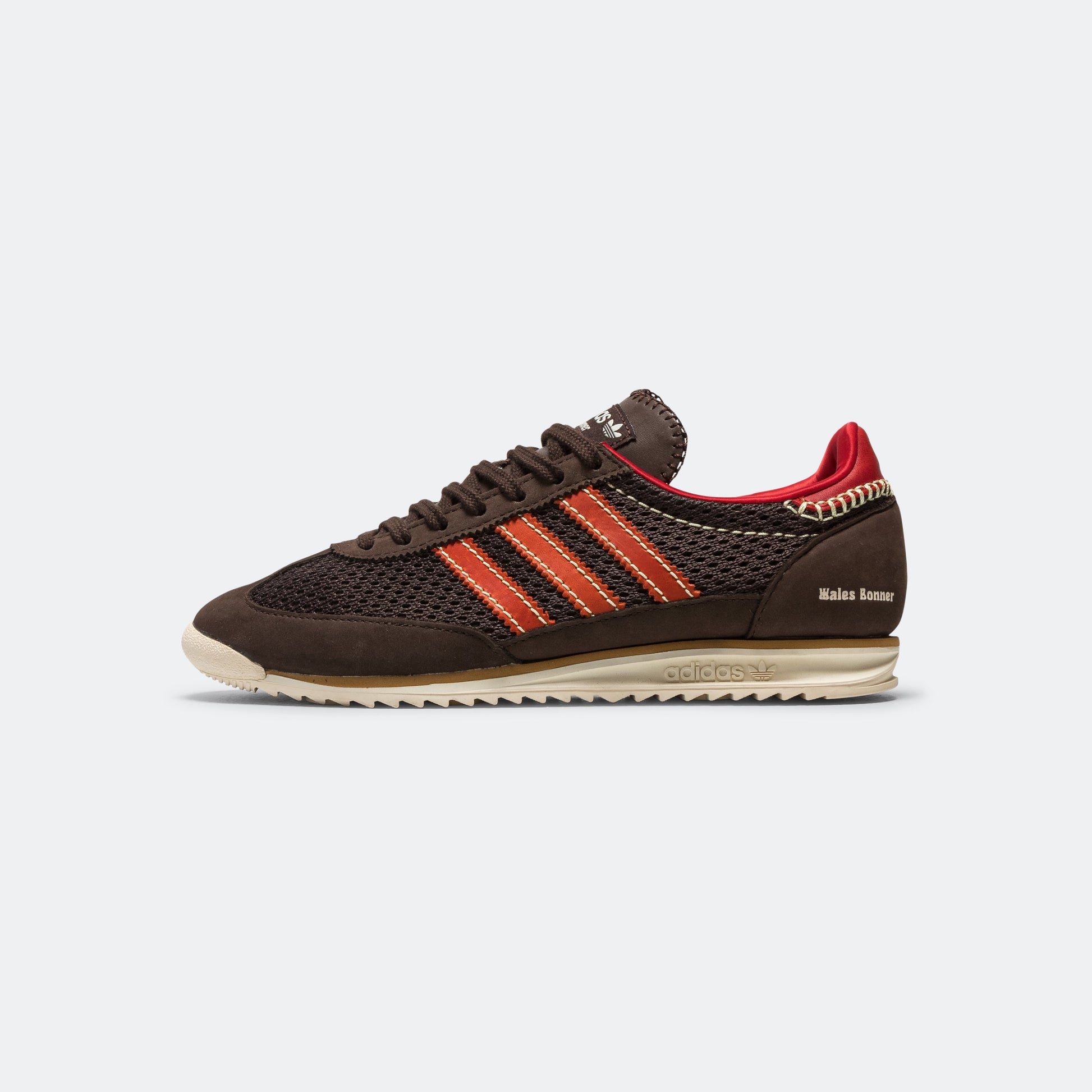 SL72 Knit x Wales Bonner - DBROWN/CORANG-SCARLE