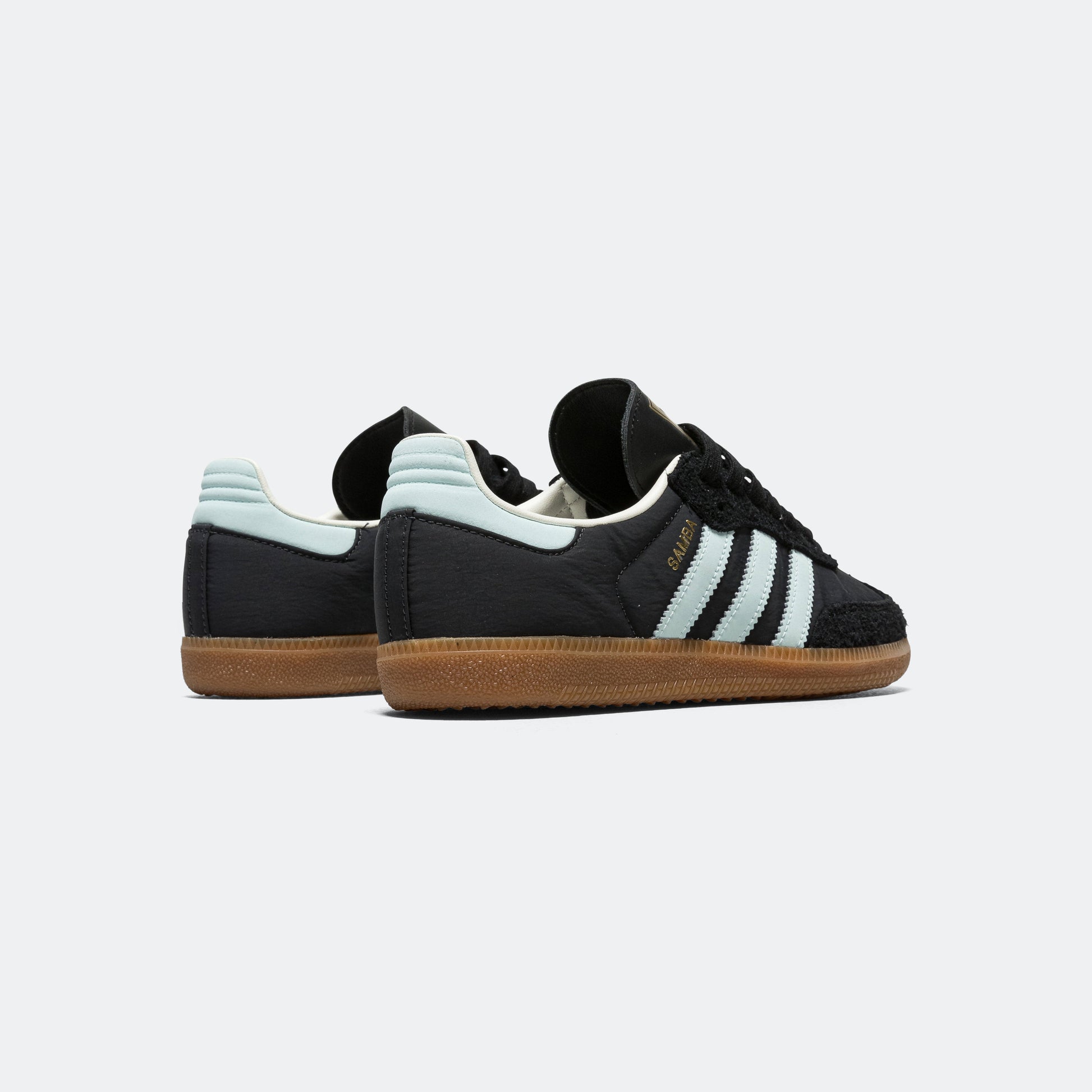 Womens Samba OG - Carbon/Aluminium Blue-Core White