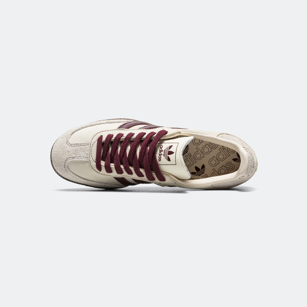 Womens Samba OG - Wonder White/Maroon-Putty Grey