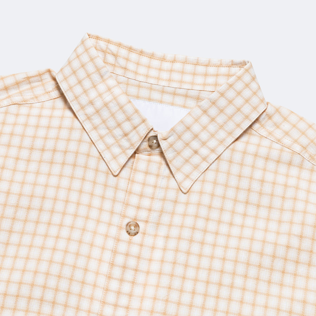 Breezer Shirt - Beige Dobby