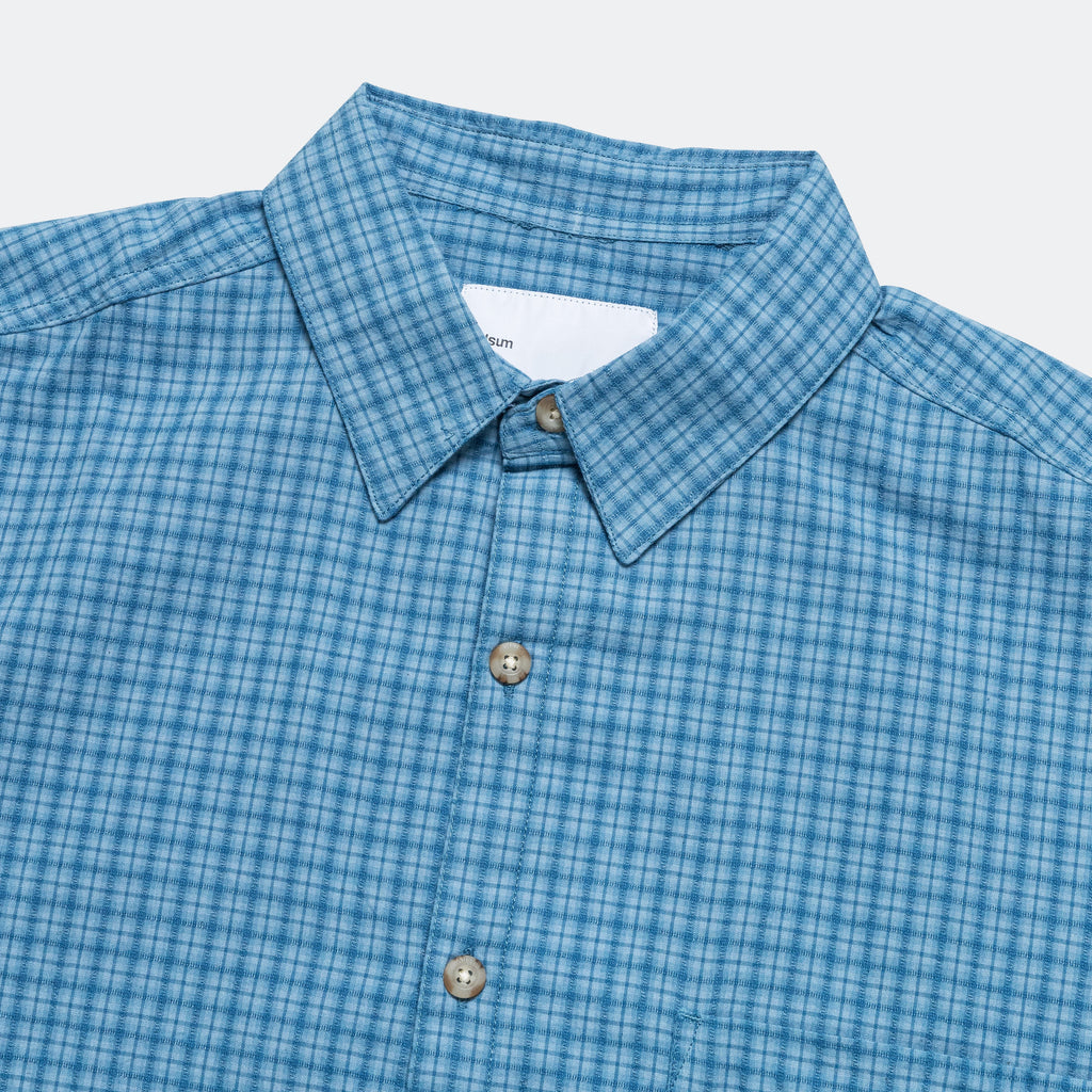 Breezer Shirt - Blue Dobby