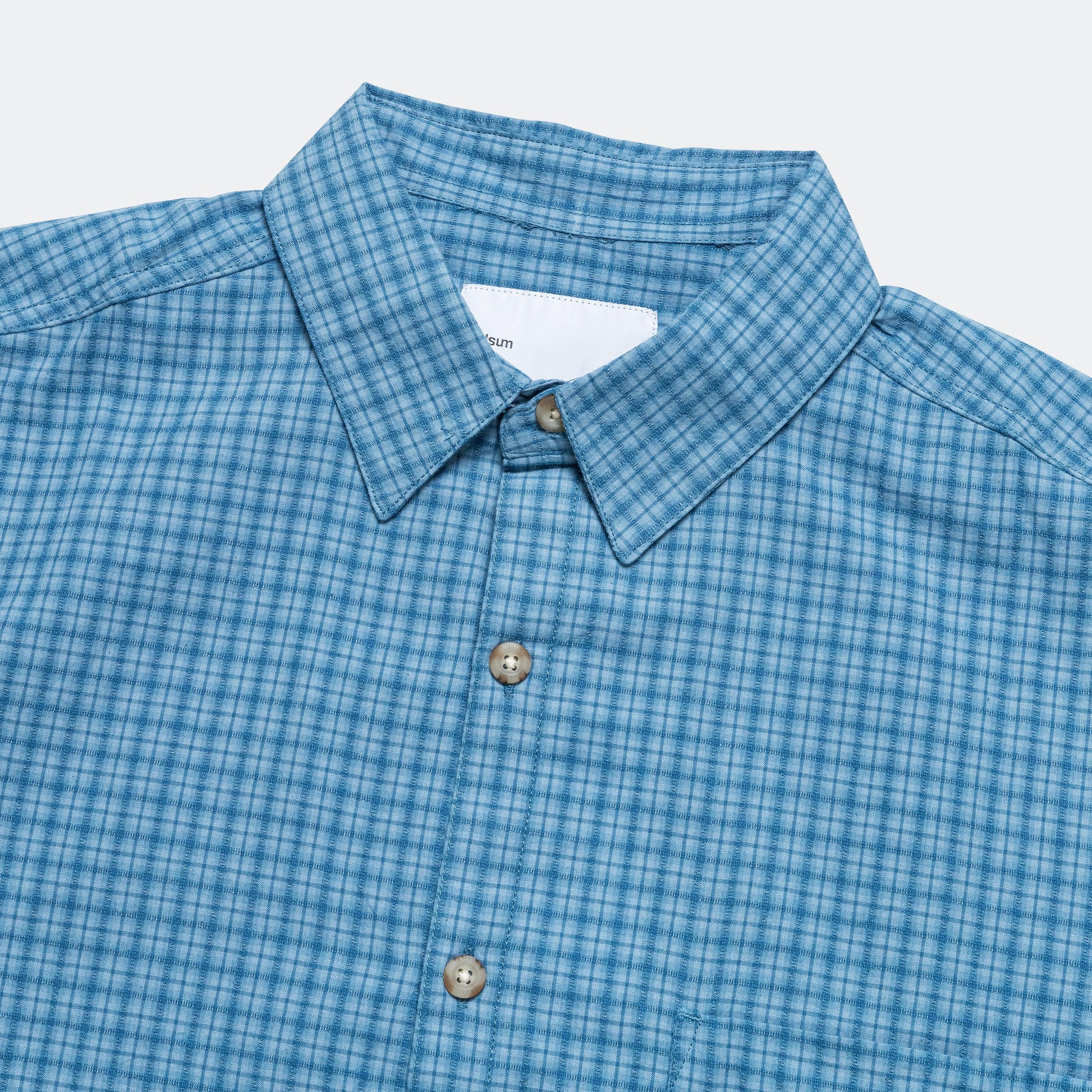 Breezer Shirt - Blue Dobby