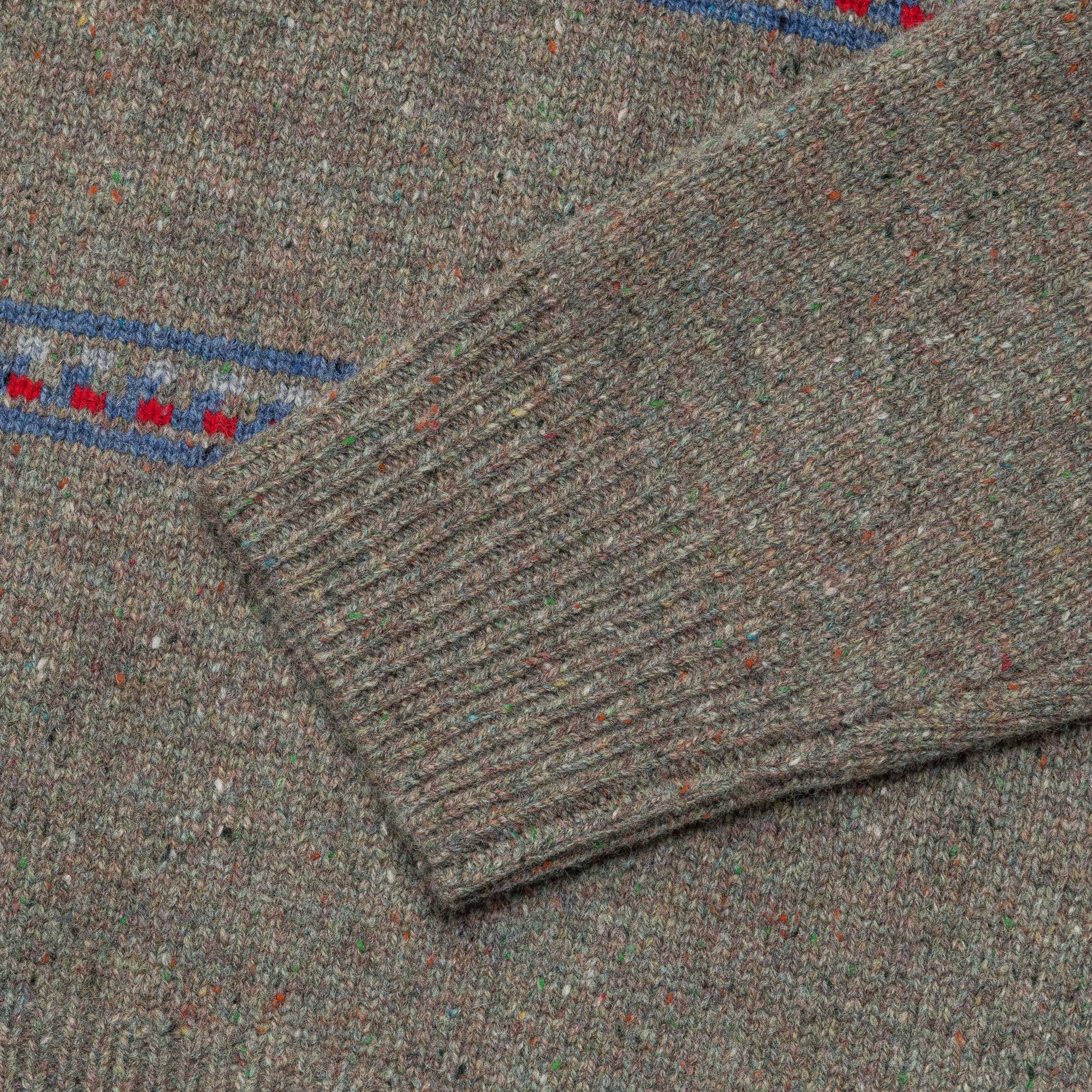 Fleck Sweater - Tracks Stripe